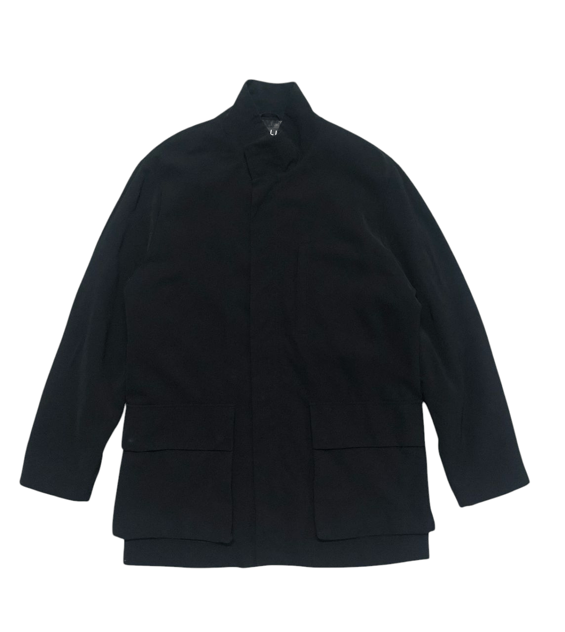 Bally BALLY ALL BLACK OVER COAT ZIPPER BUTTON Size US M / EU 48-50 / 2 - 1 Thumbnail