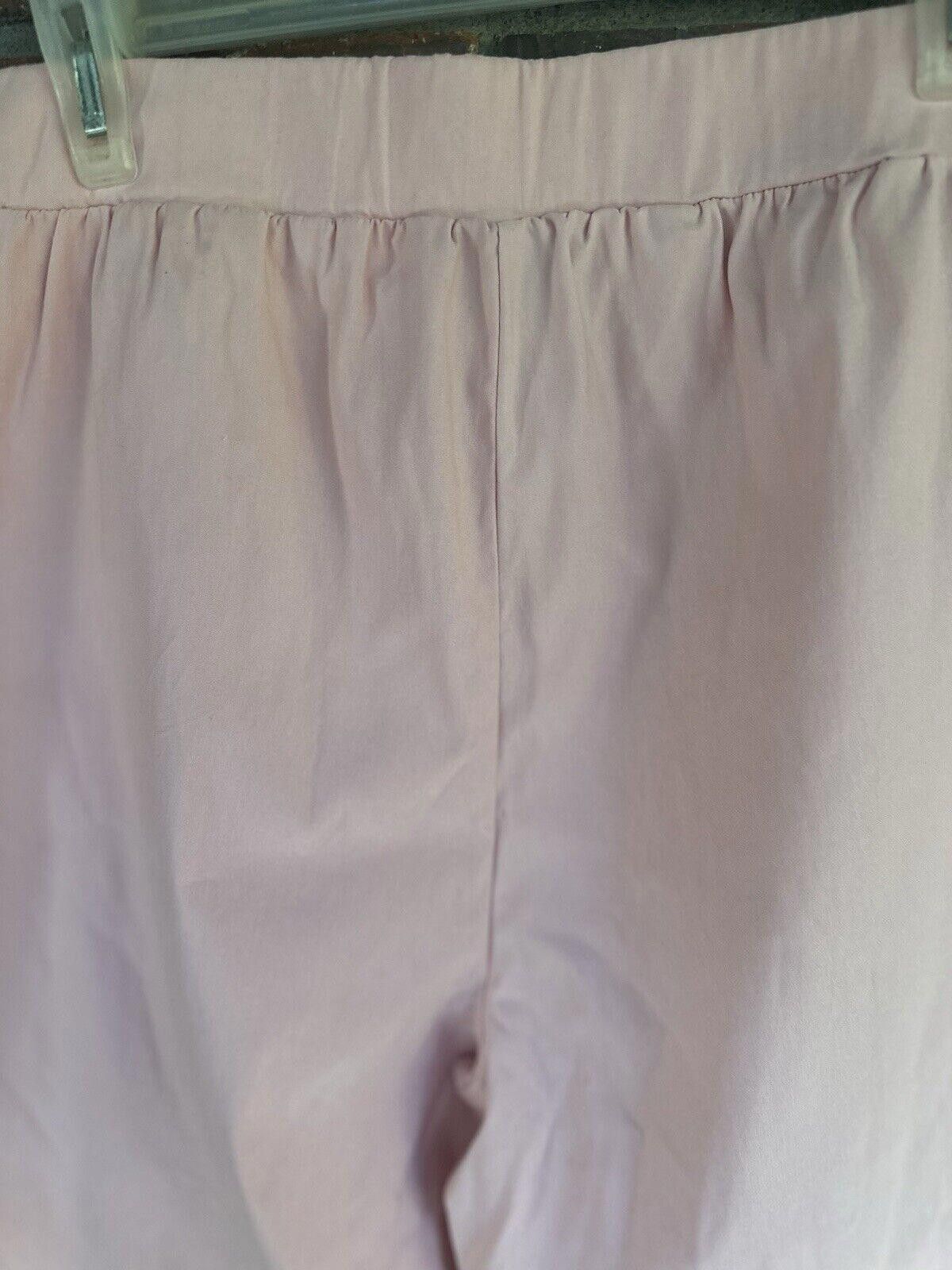 Designer Large Petite Pants Pink Bosworth Elastic Waist Size 36" / US 14 / IT 50 - 3 Thumbnail