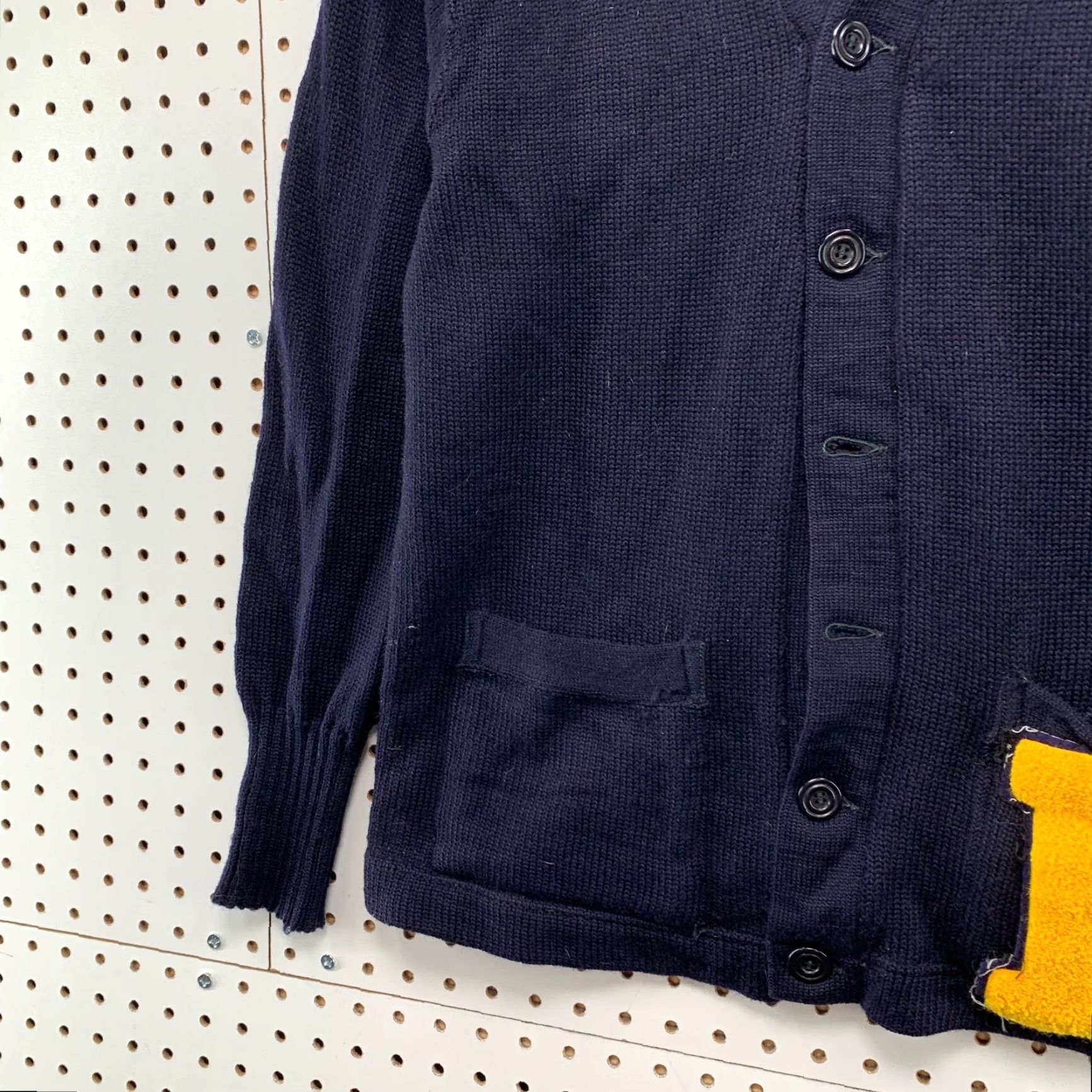 Vintage VINTAGE Pittsburgh Sport Shop Wool Cardigan Mens Small Navy Blue Letter Man USA Shirt Mens Small Blue Cardigan 50s 60s 70s Size US S / EU 44-46 / 1 - 6 Thumbnail