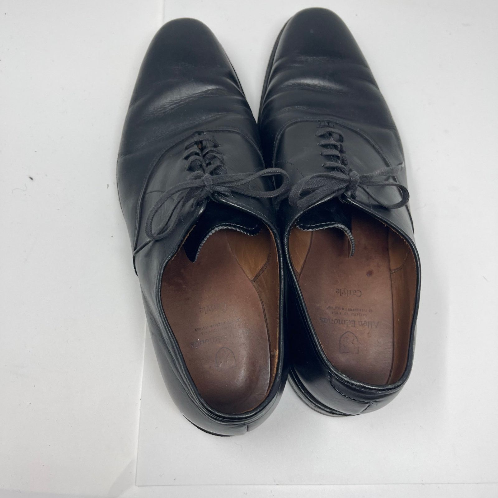 Allen Edmonds Allen Edmonds Carlyle Plain Toe Oxford shoes black leather Size US 9.5 / EU 42-43 - 10 Thumbnail