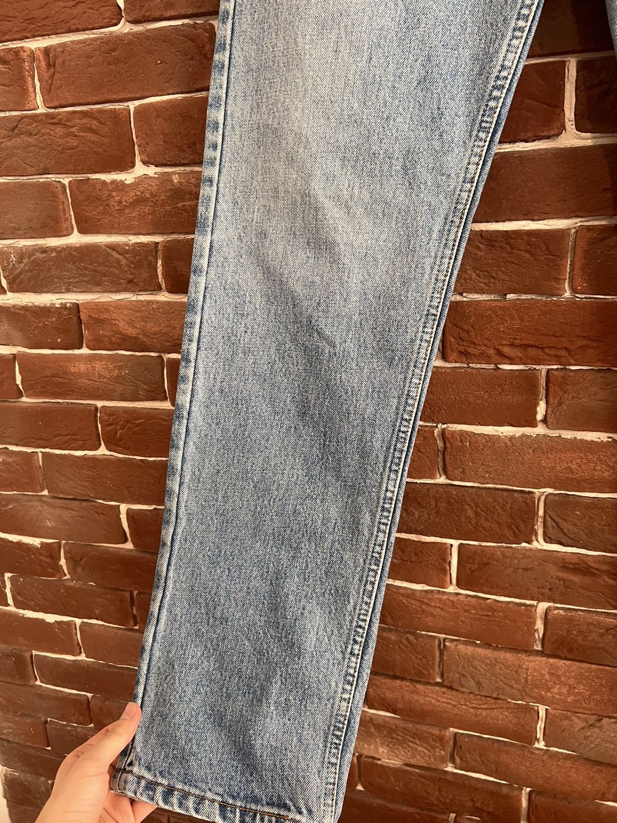 Levi's 1996 Vintage 90s Levis Orange Tab 615 Denim Washed Blue Size US 32 / EU 48 - 4 Thumbnail