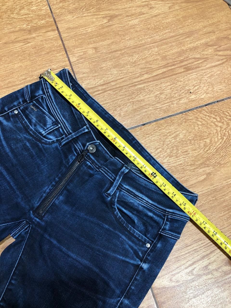 G-Star Vintage G-Star Raw Lynn Zip Mid Skinny Denim Jeans Size 30 Size 30" / US 8 / IT 44 - 12 Thumbnail
