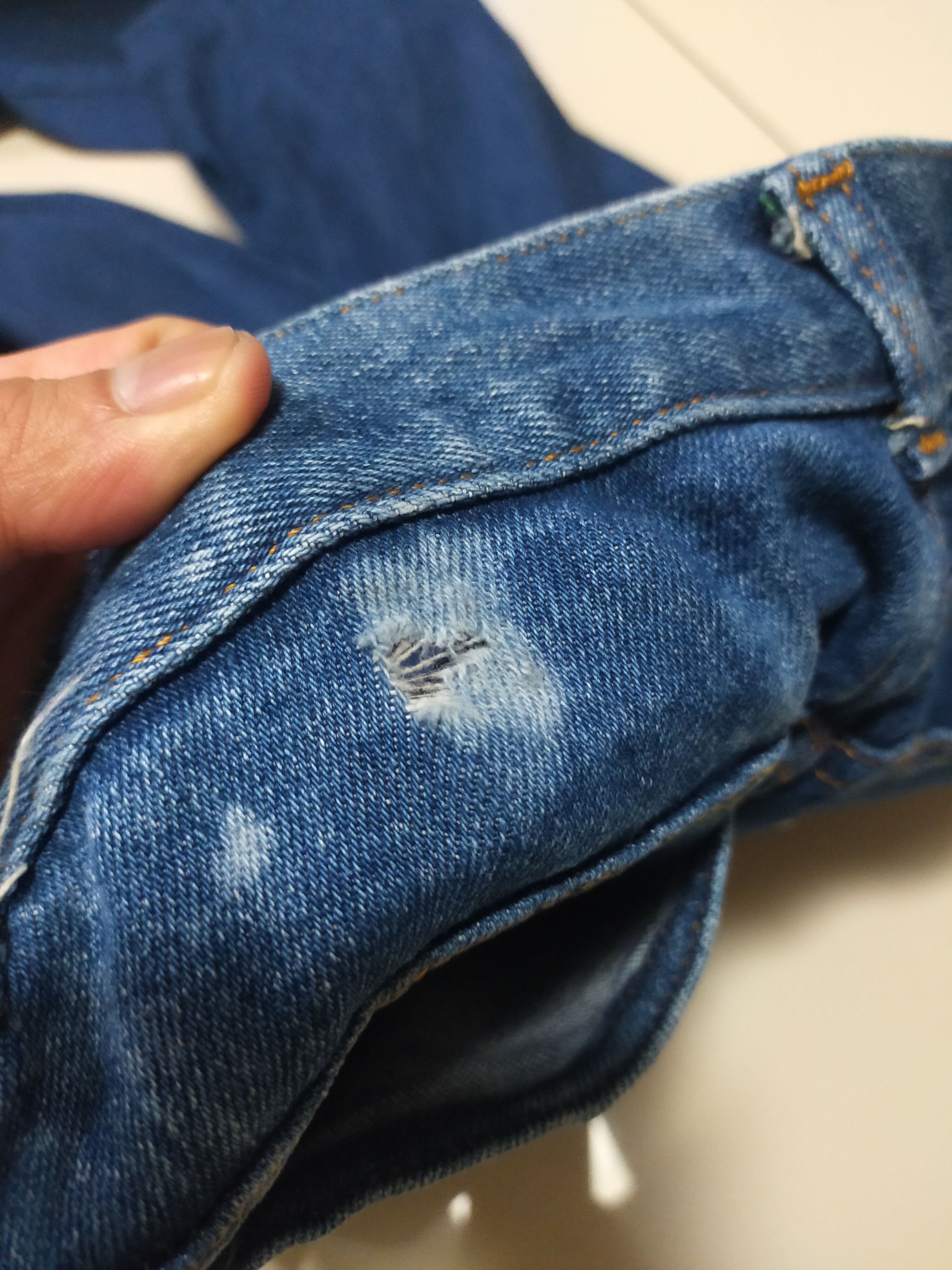 Levi's × Levi's Vintage Clothing × Vintage VINTAGE LEVIS BIG E WHITE TAB SCOVILL ZIPPER Size US 31 - 13 Thumbnail