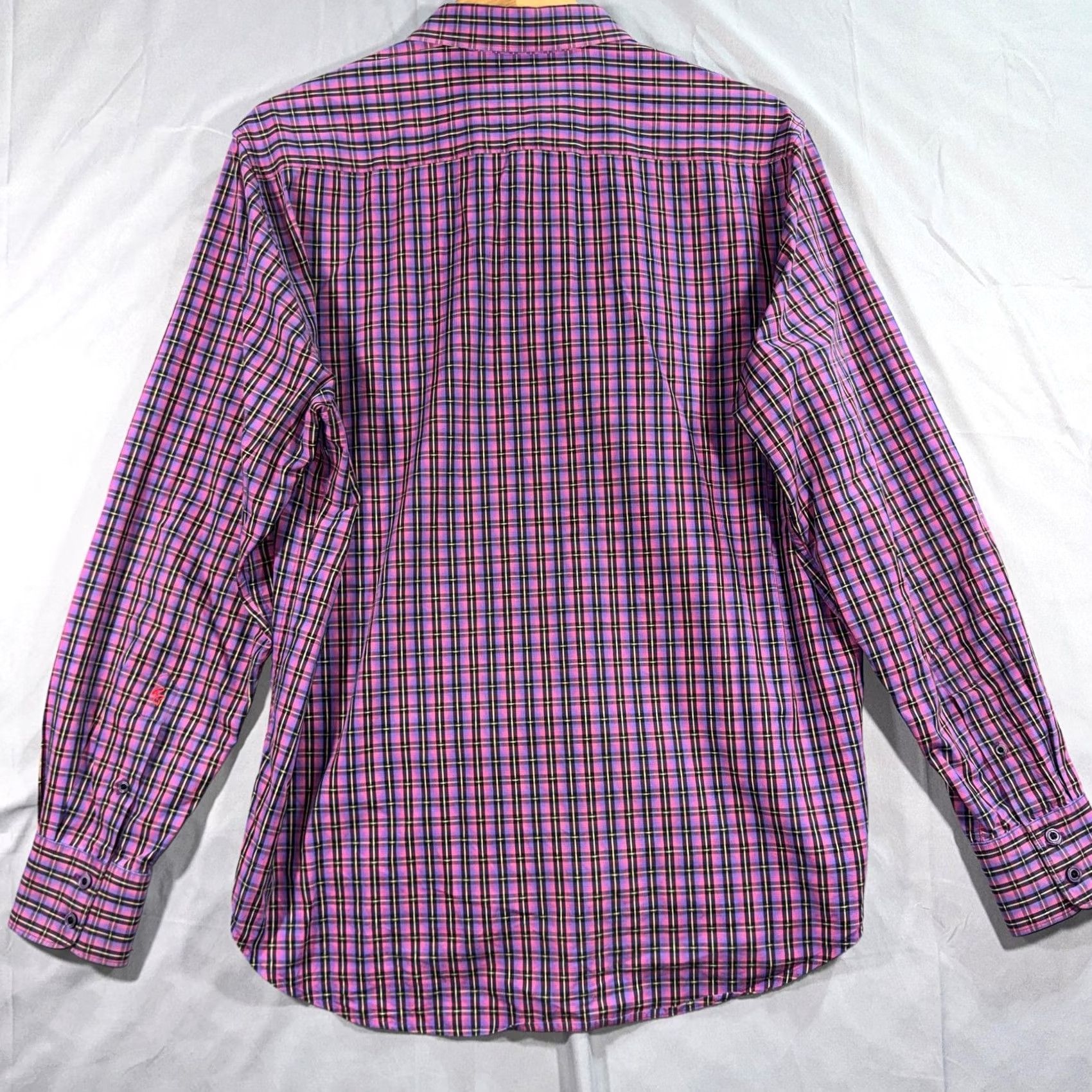 Robert Graham Robert Graham Shirt Mens Large Multicolor Plaid Long Sleeve Button Up Casual Size US L / EU 52-54 / 3 - 2 Thumbnail