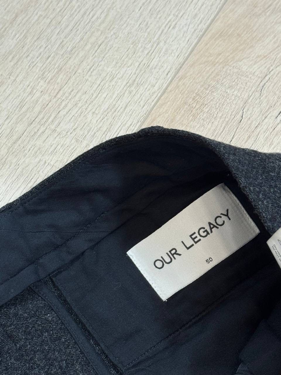 Our Legacy Our Legacy AW14 Chino 22 In Dark Grey Shetland Wool Pants Size US 34 / EU 50 - 3 Thumbnail