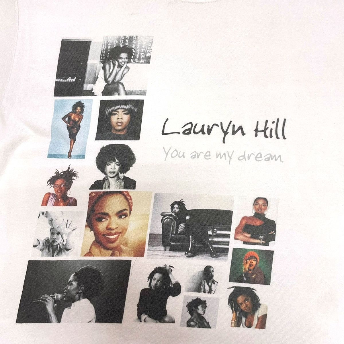 Rap Tees Ms. Lauryn Hill "You are my dream" Portrait Tee Size US M / EU 48-50 / 2 - 3 Thumbnail