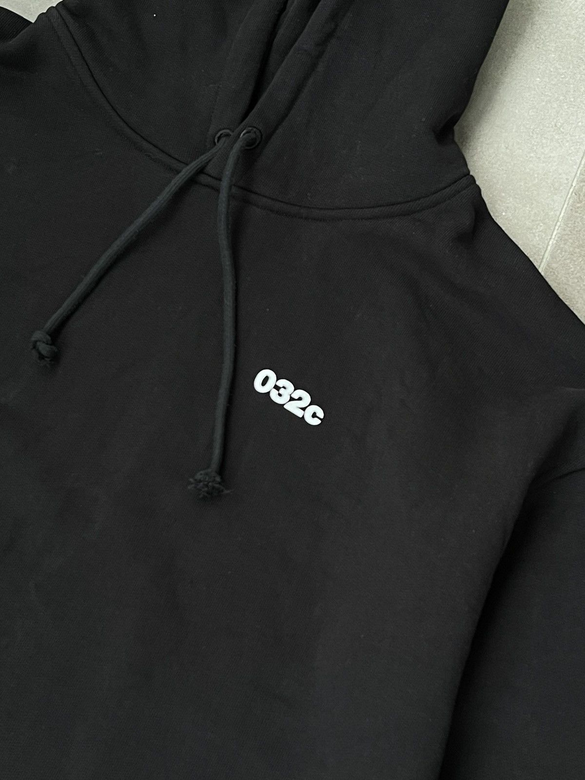 032c SS23 032C "Content" Maxi Black Hoodie Size US M / EU 48-50 / 2 - 10 Thumbnail