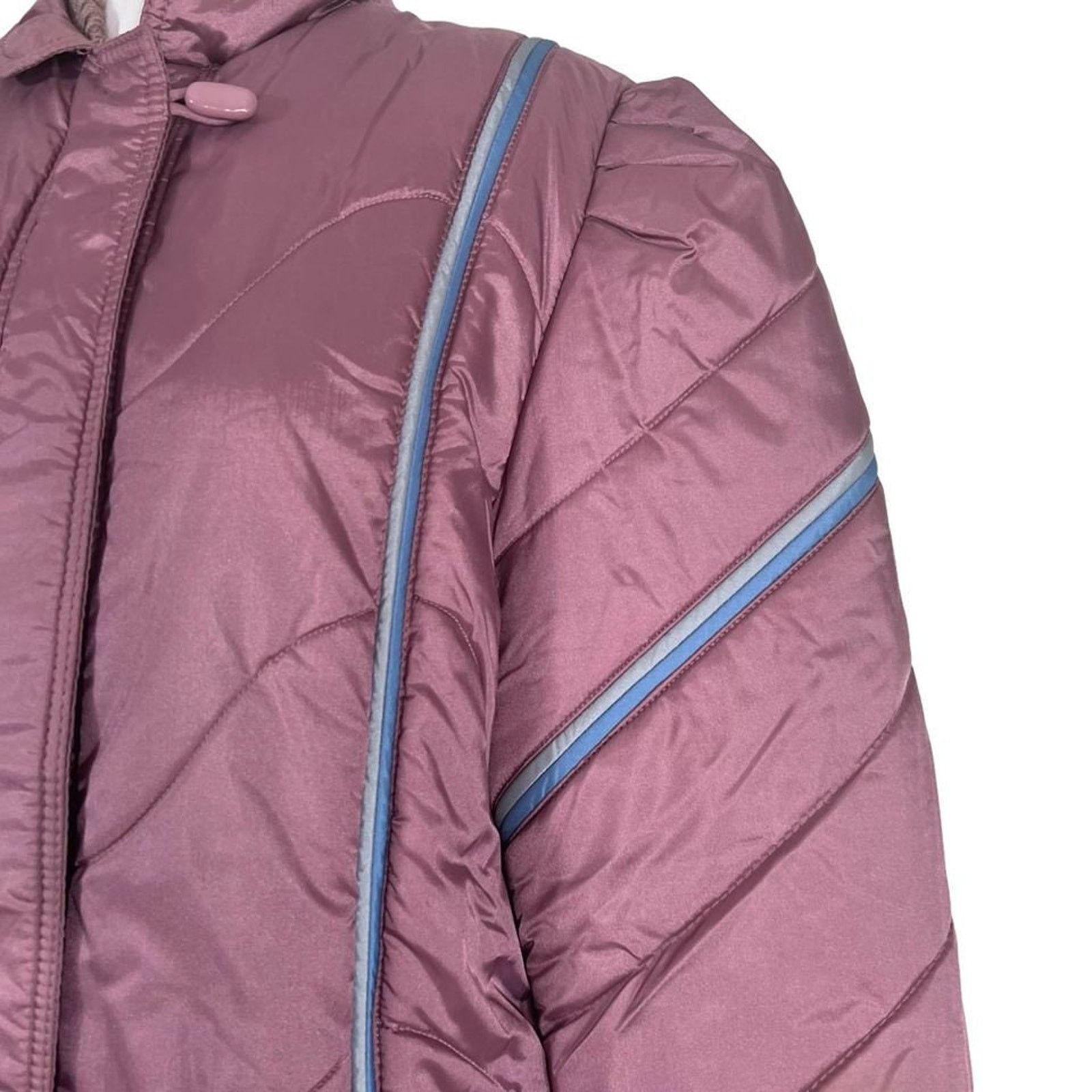 Vintage Ryan Scott Vintage 80s Puffer Jacket Women’s M Winter Coat Size M / US 6-8 / IT 42-44 - 6 Thumbnail