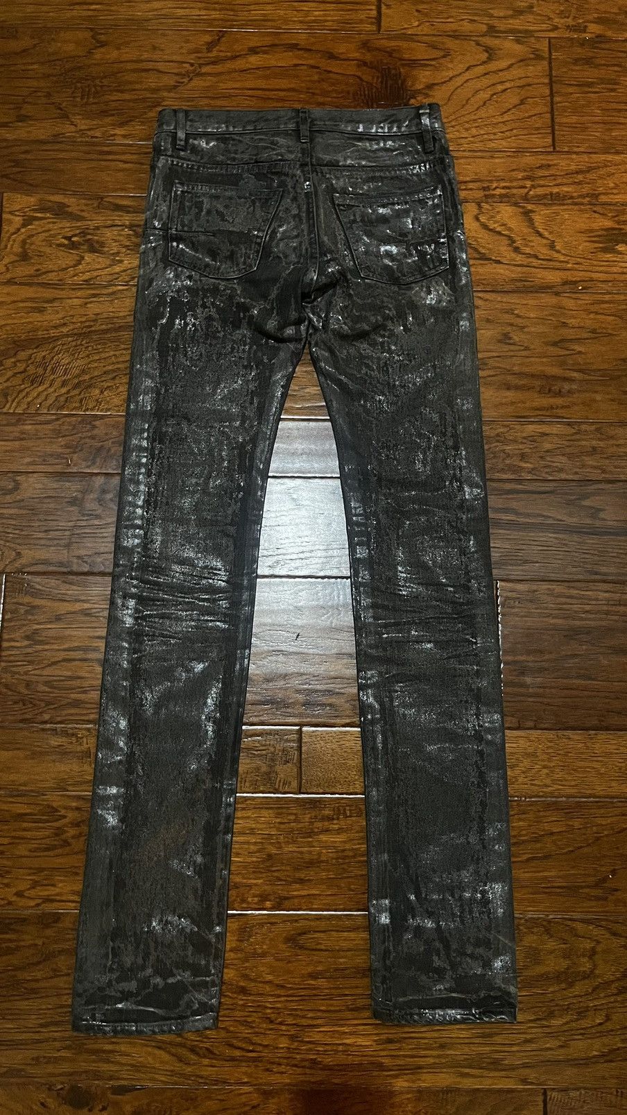Dior × Hedi Slimane Dior AW/07 Luster Denim (sold) Size US 26 / EU 42 - 4 Thumbnail