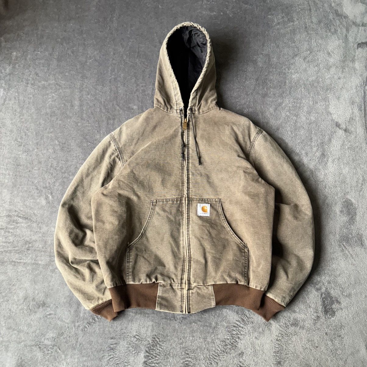 Carhartt 90s CHESTNUT ACTIVE CARHARTT JACKET Size US M / EU 48-50 / 2 - 1 Thumbnail