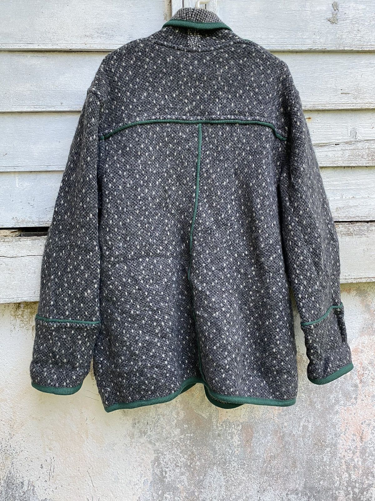 Mostly Heard Rarely Seen Stapf Sportwear Tyrol Blanket Lining Buttonless Cardigan Size US L / EU 52-54 / 3 - 4 Thumbnail