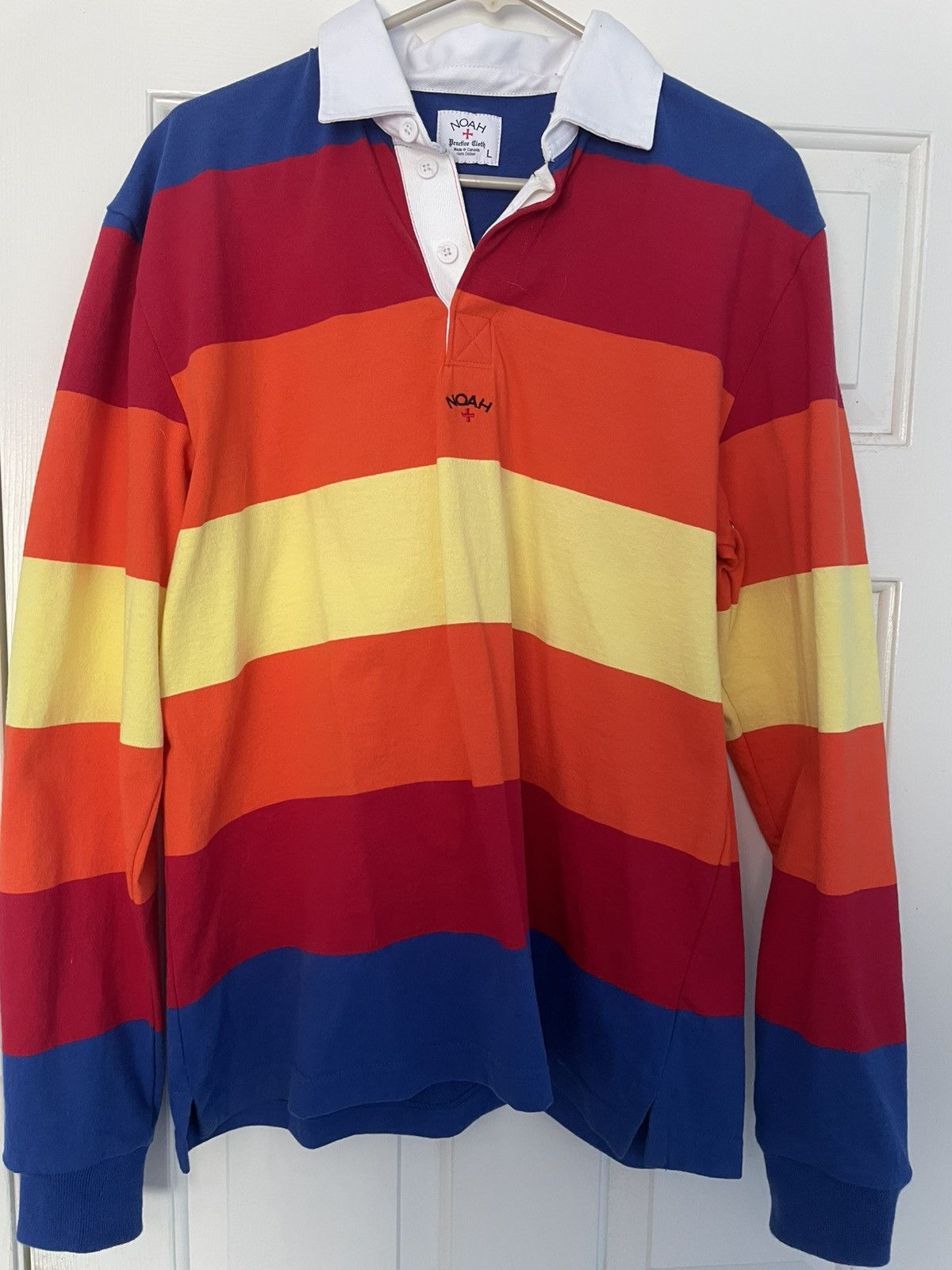 Noah Multi-Color Rugby Long Sleeve