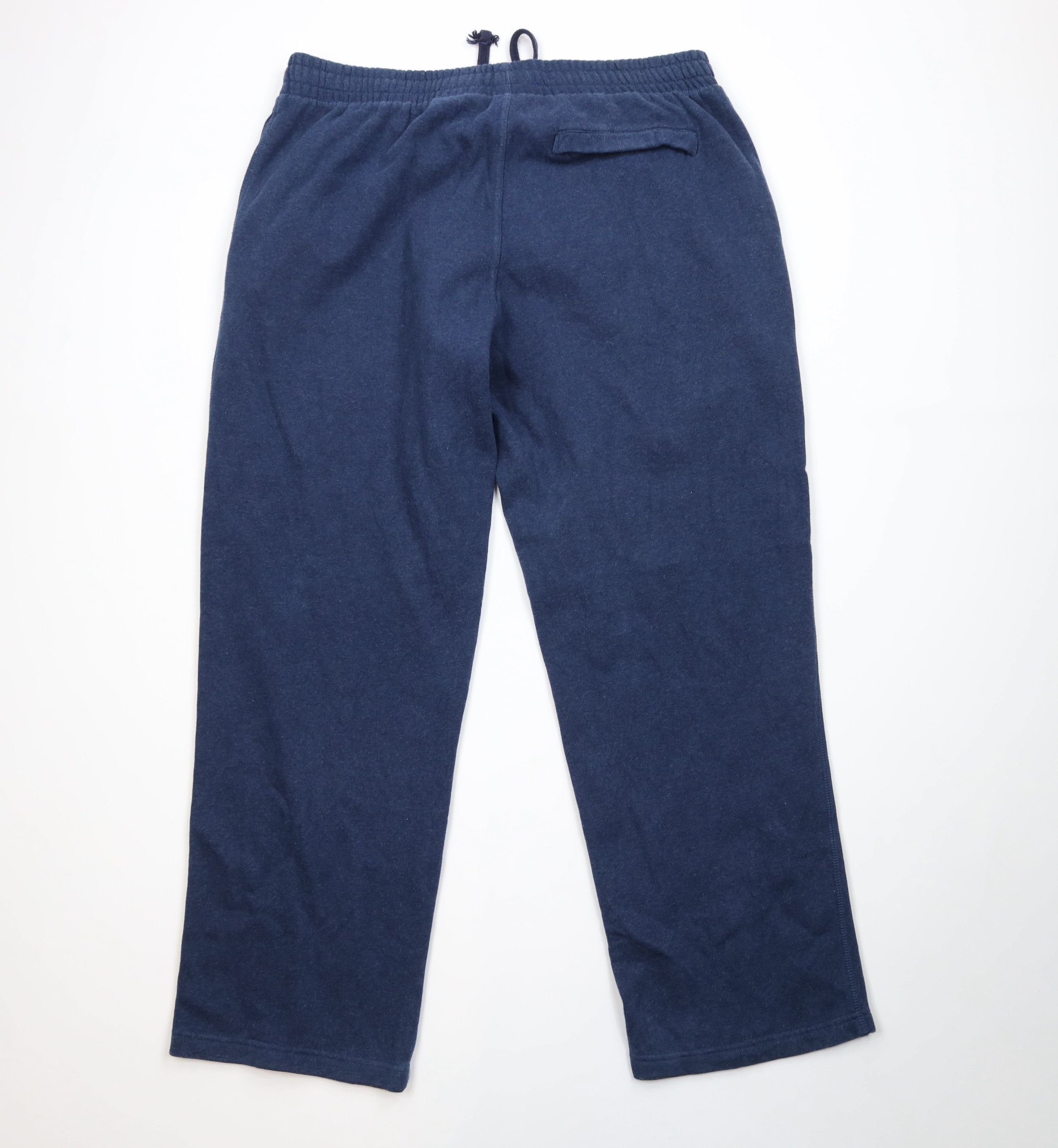 Nike Vintage Y2K Nike Scott Mini Swoosh Wide Leg Sweatpants Blue Size US 40 / EU 56 - 9 Thumbnail