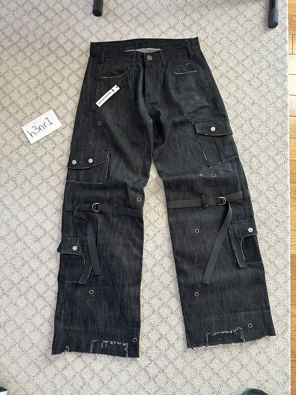 Other LesDemonsPortent Black Cargo Denim Size US 32 / EU 48 - 1 Thumbnail