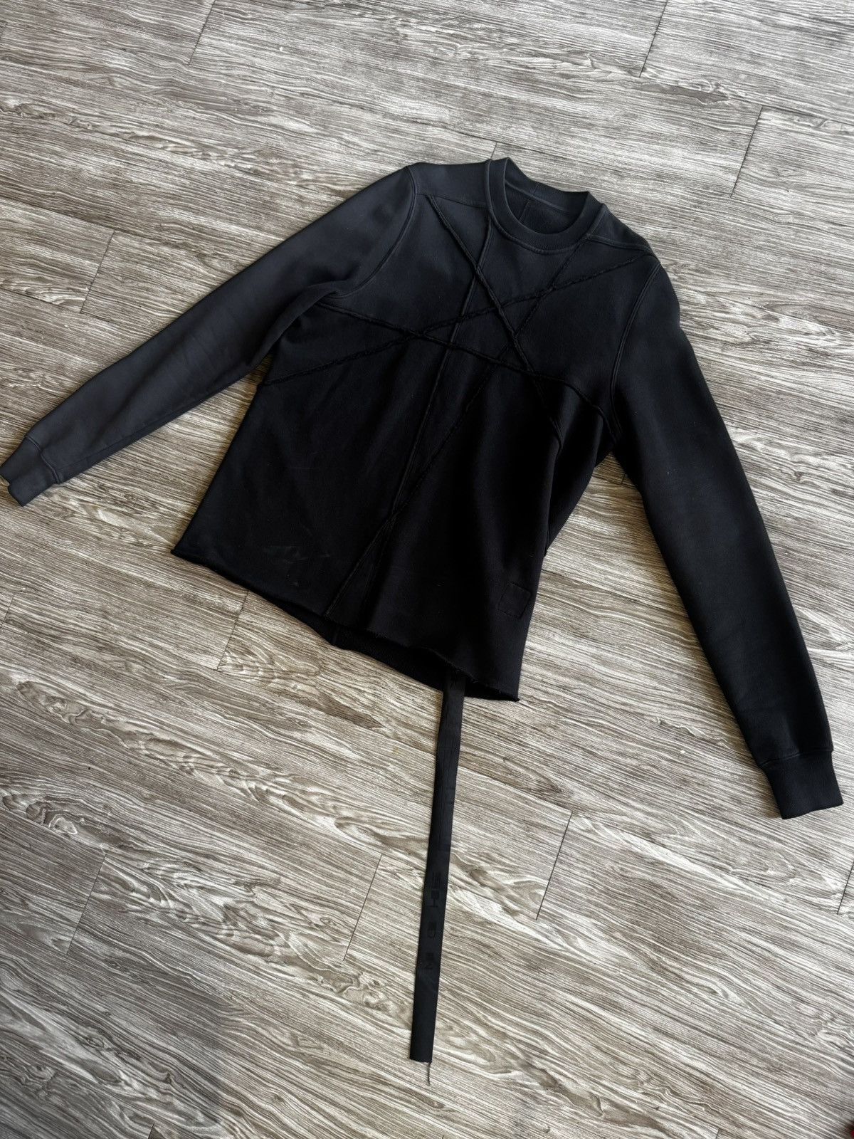 Rick Owens Drkshdw Rick Owens DRKSHDW Crater Sweater Size US S / EU 44-46 / 1 - 1 Thumbnail