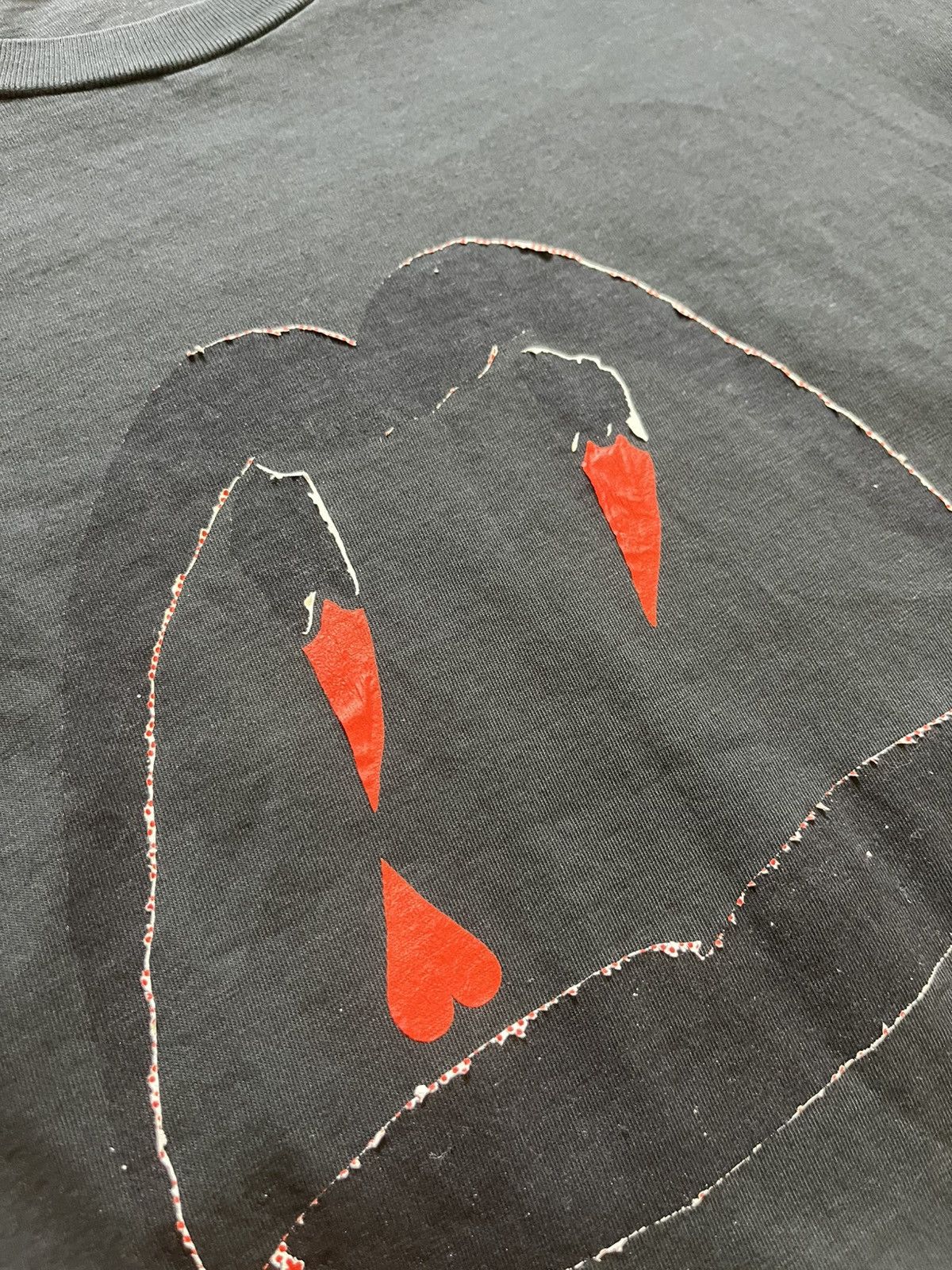 Saint Laurent Paris Saint Laurent Blood Luster Tee Size US S / EU 44-46 / 1 - 3 Thumbnail