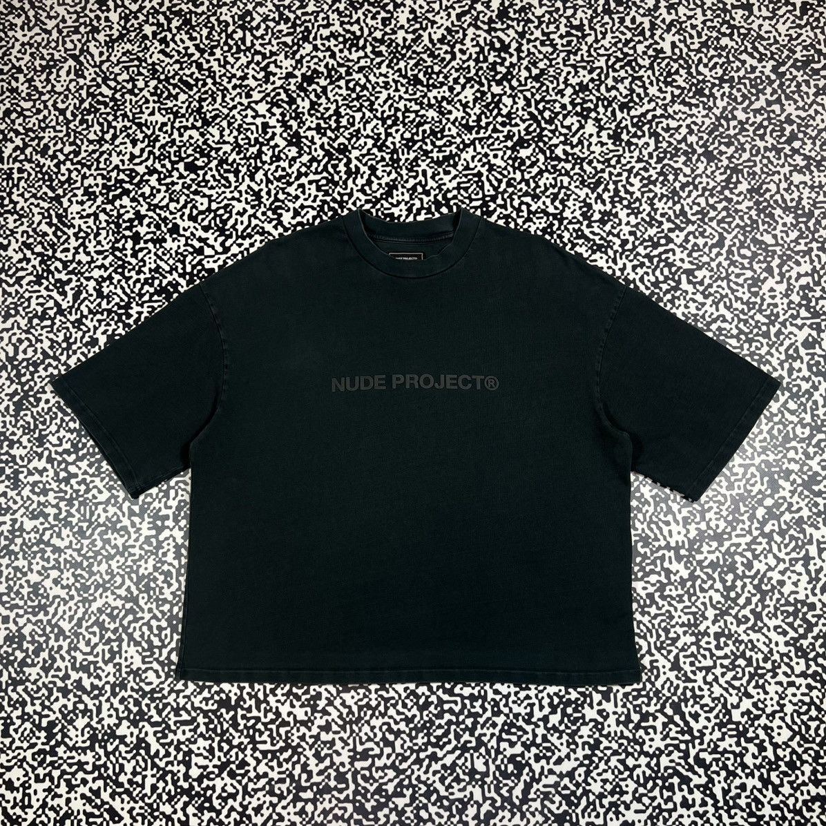 Nude Vintage Y2K Nude Project Boxy Cropped T-shirt Porn Style Size L / US 10 / IT 46 - 2 Thumbnail