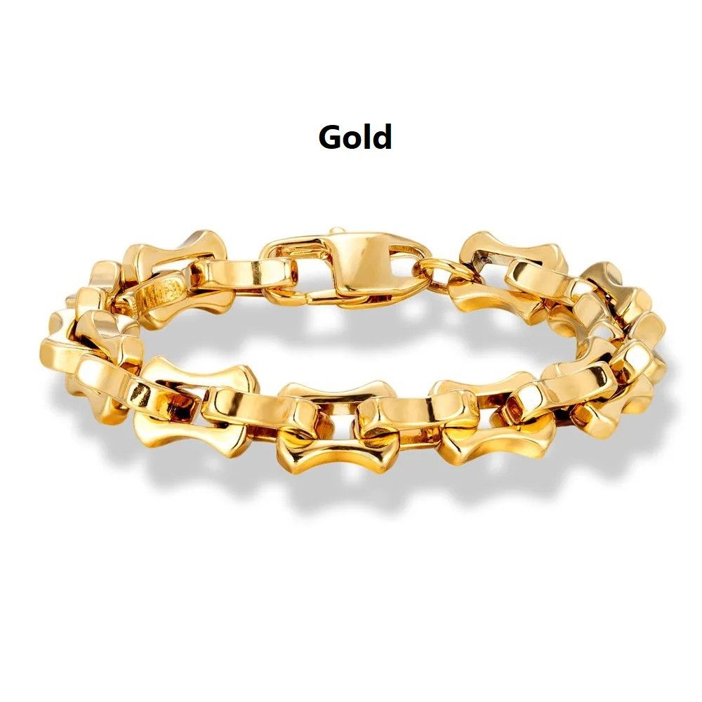 Other Keel Chain Link Bracelet Stainless Steel Punk Gift For Him Size ONE SIZE - 10 Thumbnail