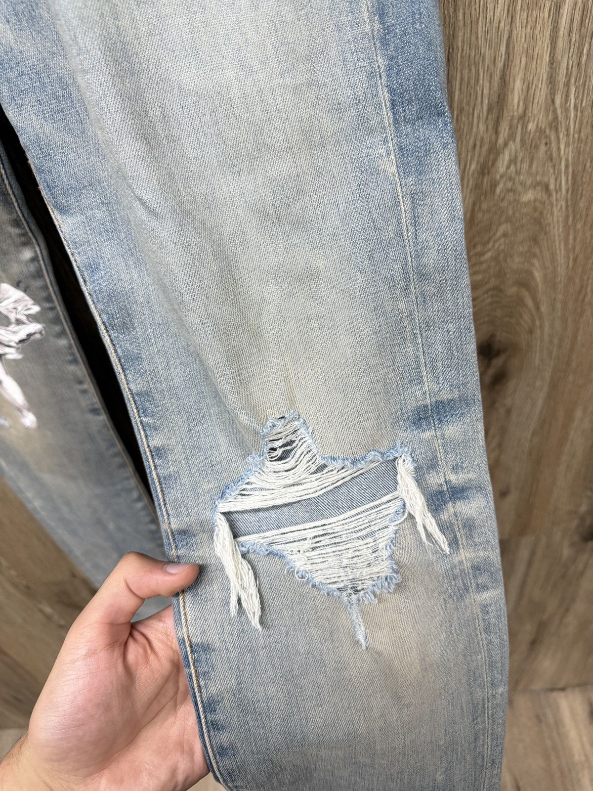 Amiri Amiri Cherbub Denim Jeans Size US 32 / EU 48 - 7 Thumbnail