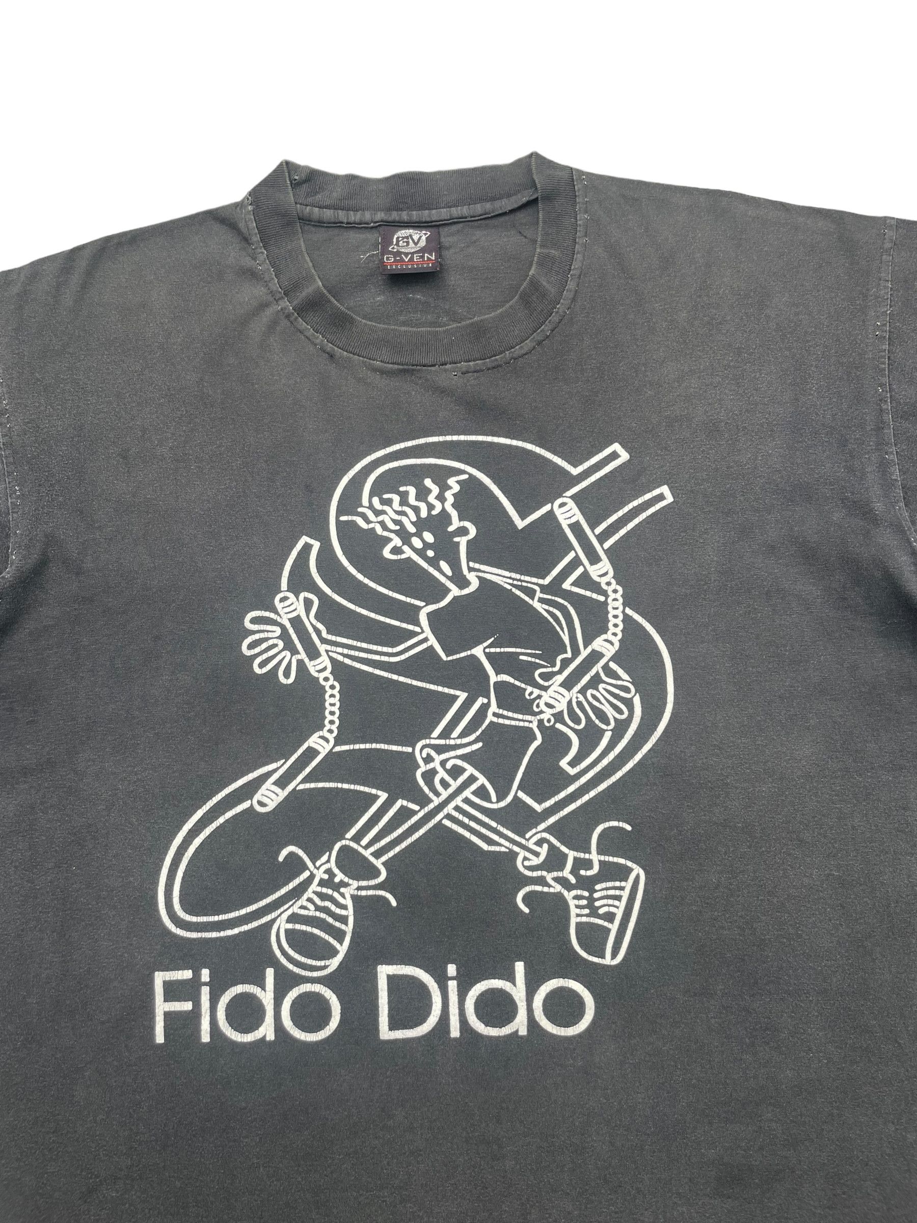Coca Cola × Pepsi × Vintage Vintage Fido Dido Double Sided Faded Distresed Tshirt Size US L / EU 52-54 / 3 - 3 Thumbnail