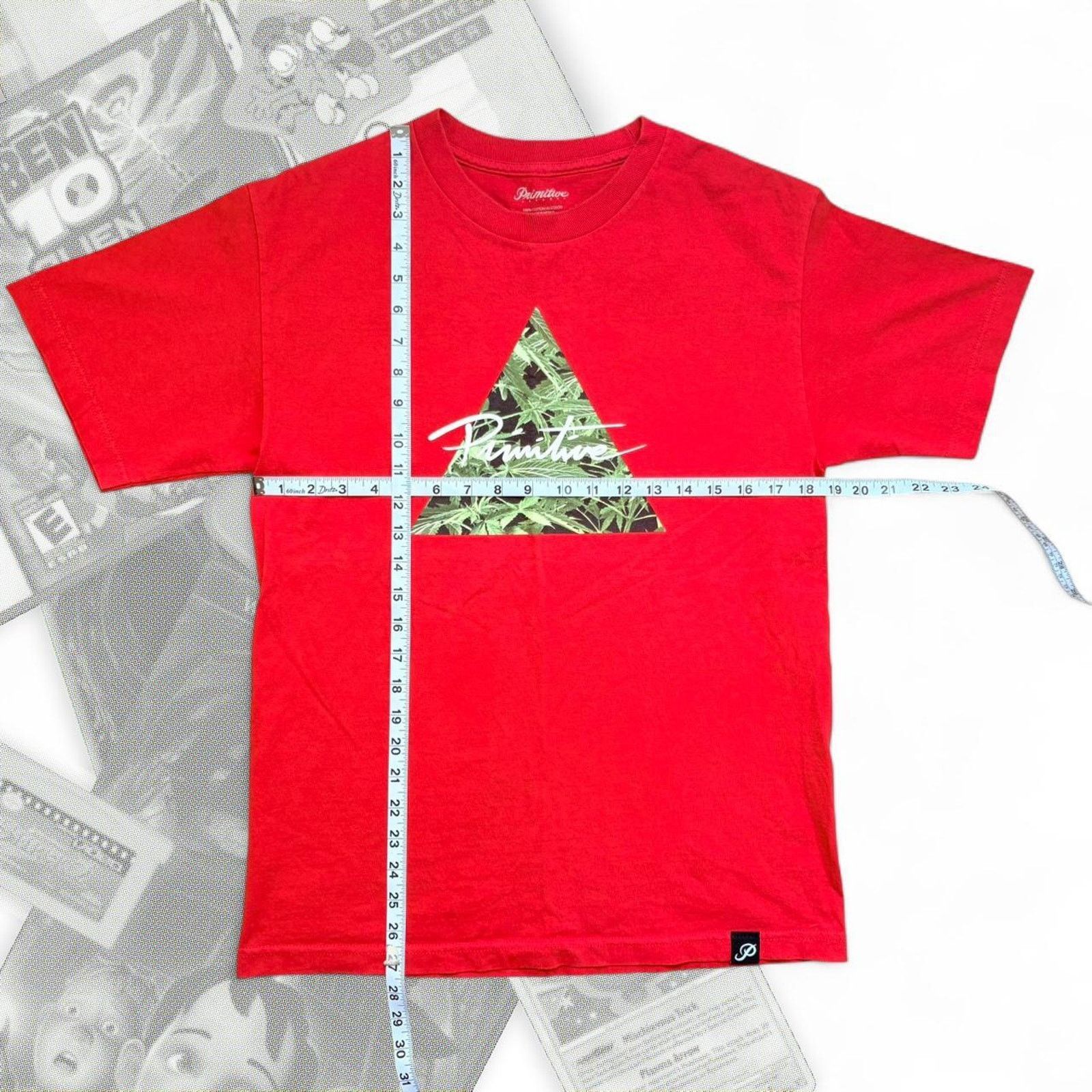 Primitive Red primitive skateboarding triangle Size US M / EU 48-50 / 2 - 4 Thumbnail