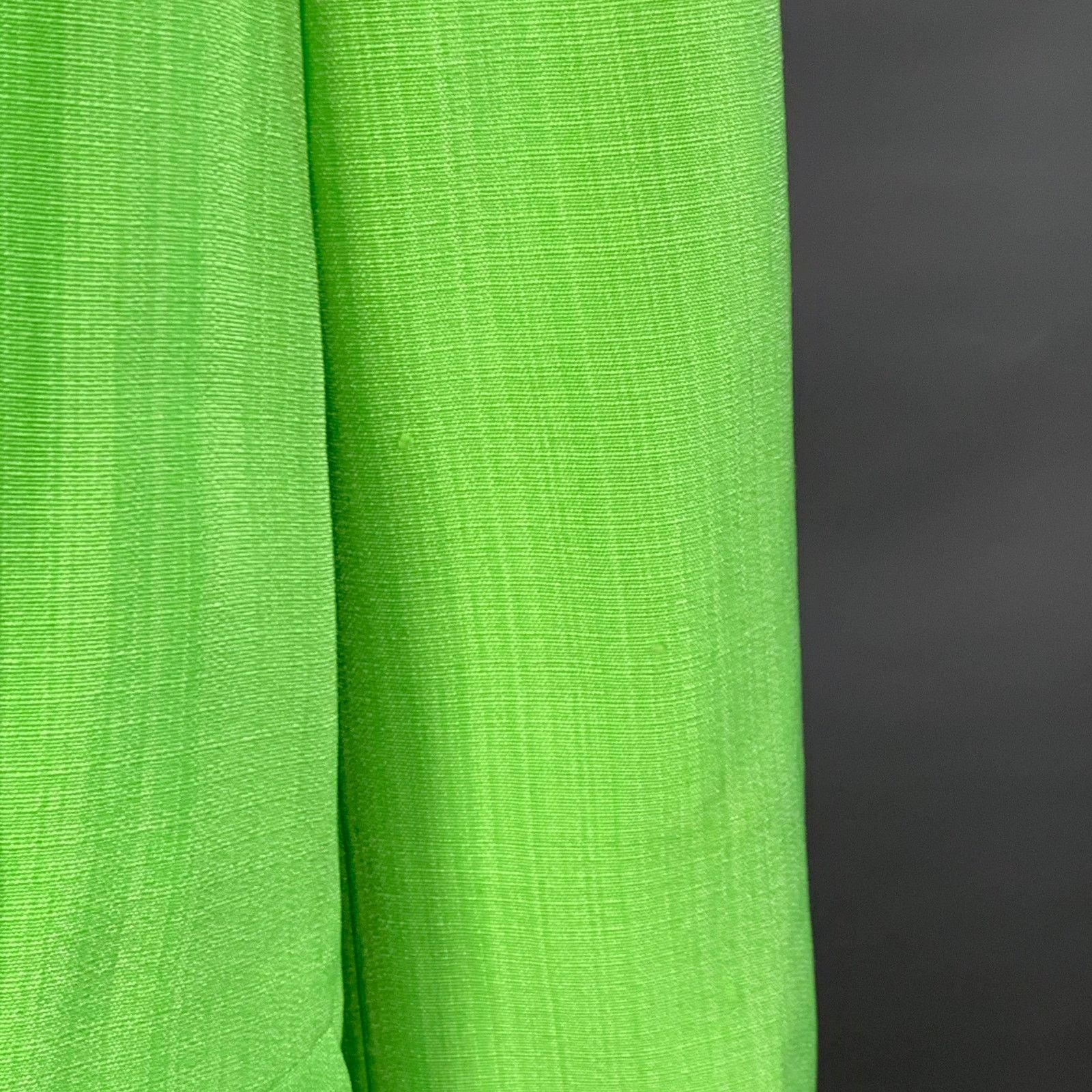 Jacquemus S Le Splash Green White Viscose Silk Double Breasted Blazer Size S / US 4 / IT 40 - 9 Thumbnail
