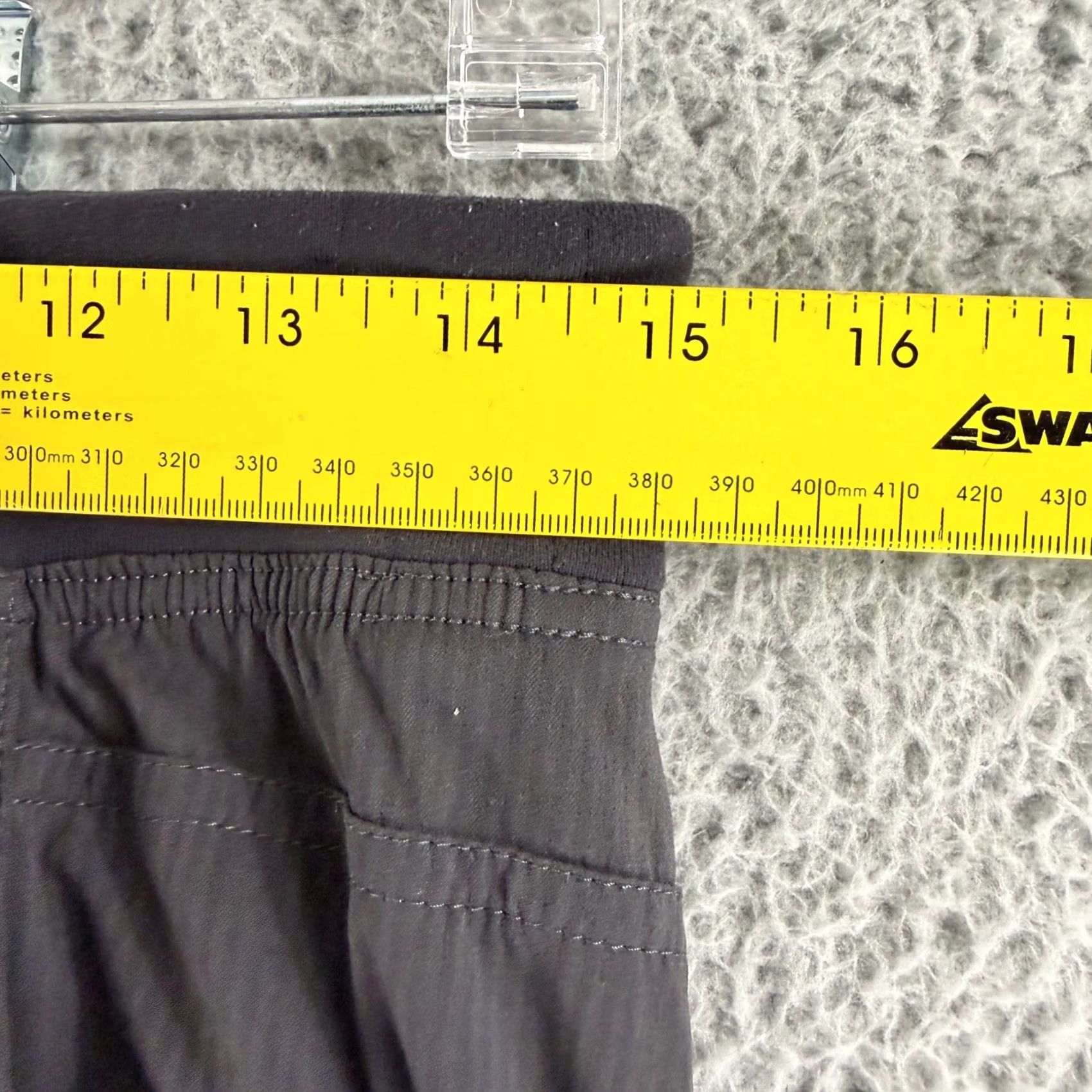 Lululemon Lululemon Mens Small Grey Striped Cargo Straight Leg Activewear Pants Size US 29 - 5 Thumbnail