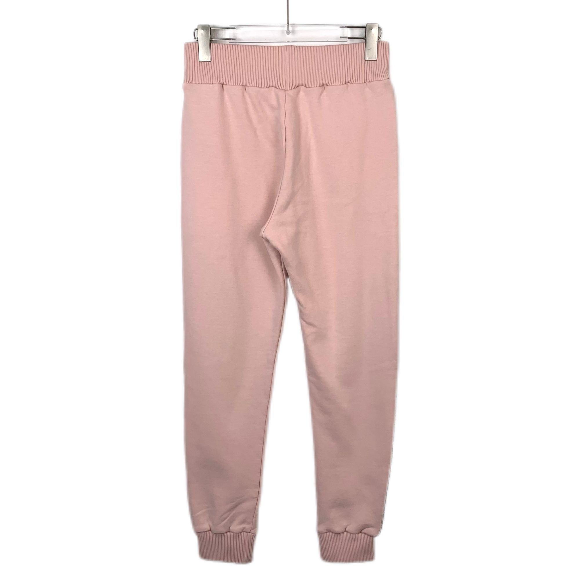Fendi X10226 Fendi Pink Jogger Sweatpants With Logo Trim Ribbed Size 28" / US 6 / IT 42 - 2 Thumbnail
