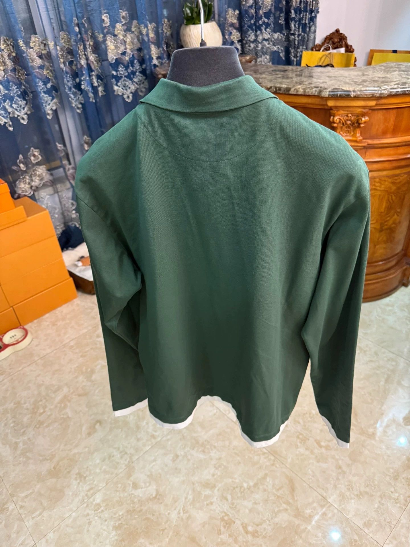 Prada Prada Two-Piece XL Polo & Jacket New Color Triangle Logo Size US XL / EU 56 / 4 - 2 Thumbnail