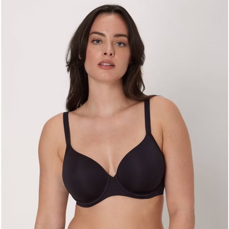 Other Bali Black Wireless Everyday Cotton Modal Bra 42D Size ONE SIZE - 1 Thumbnail