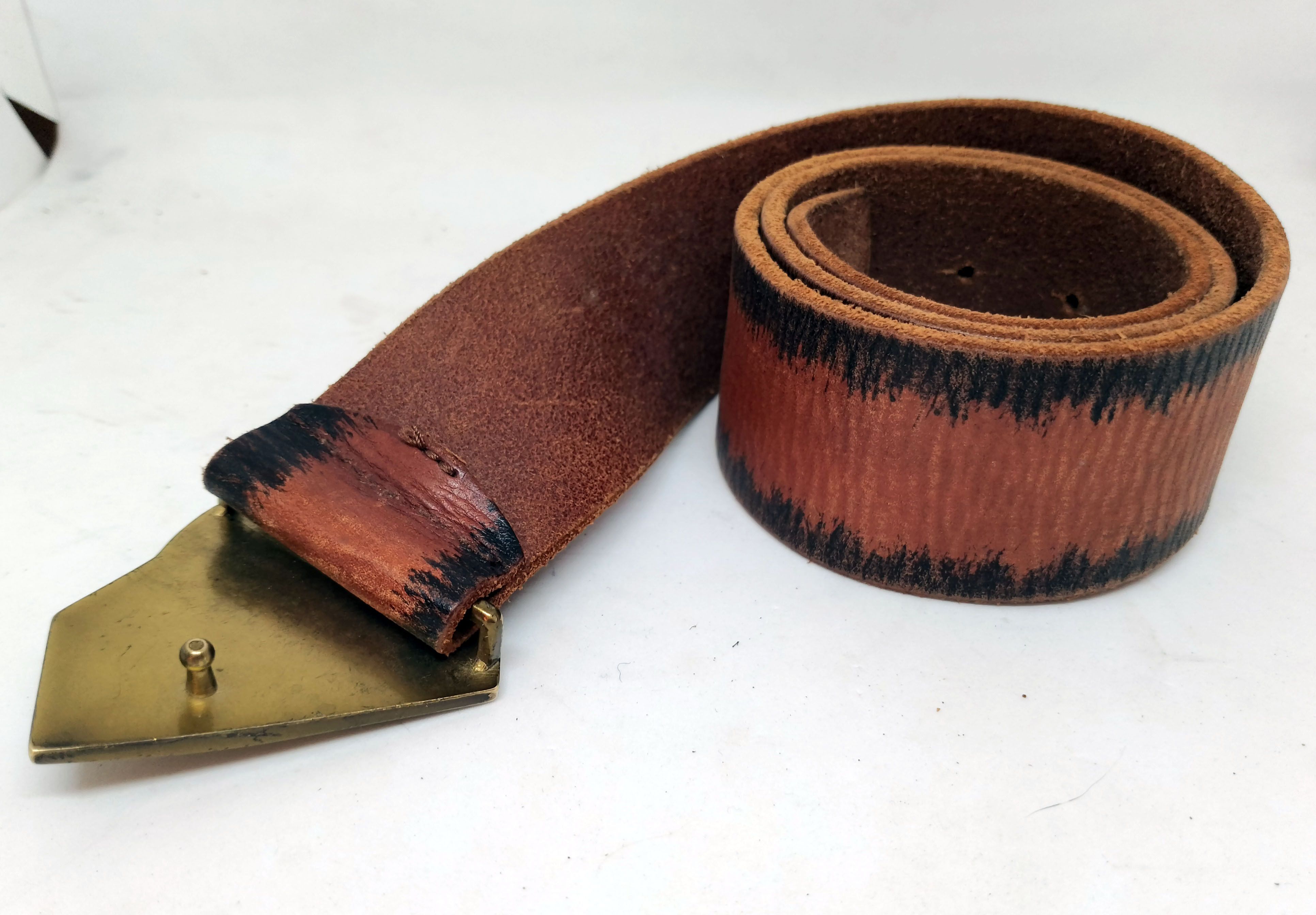 Armani Exchange Armani Exchange Leather Belt Size S Size ONE SIZE - 2 Thumbnail