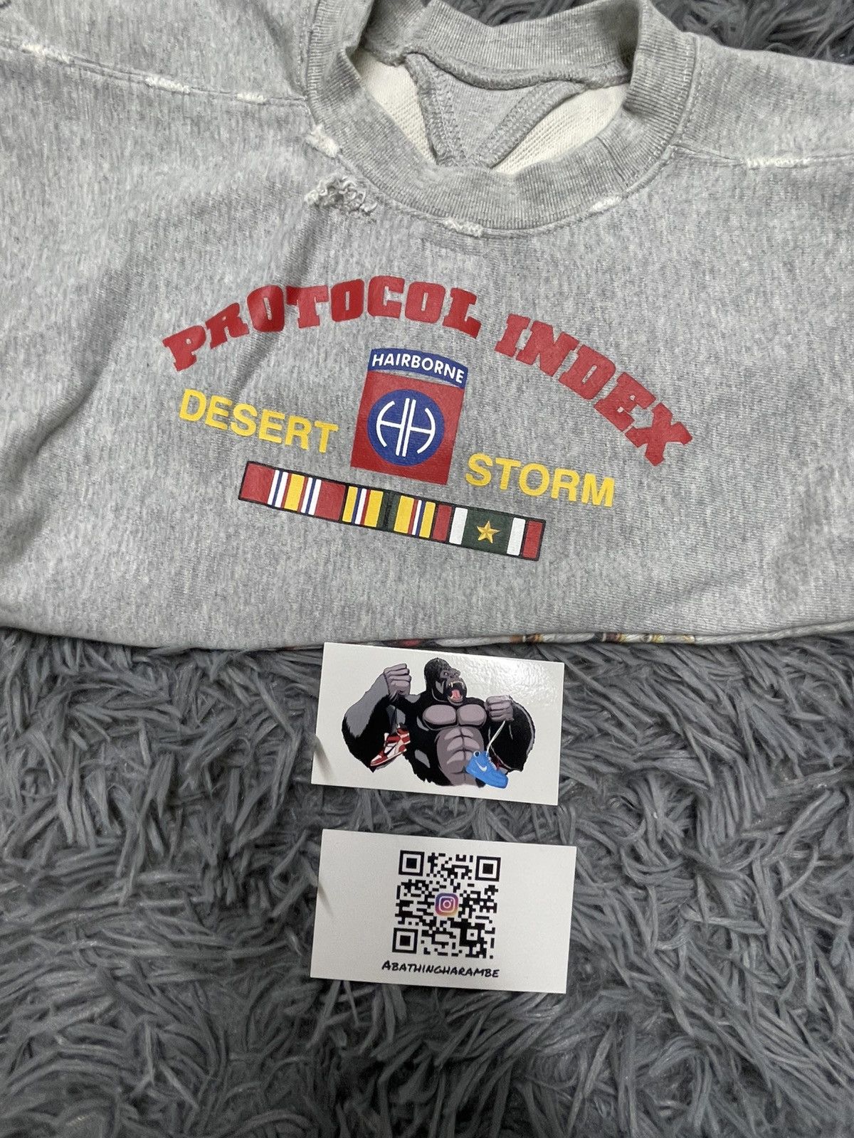 PROJECT G/R Protocol Index Reconstructed Zip Hoodie Melange Grey Size US S / EU 44-46 / 1 - 6 Thumbnail