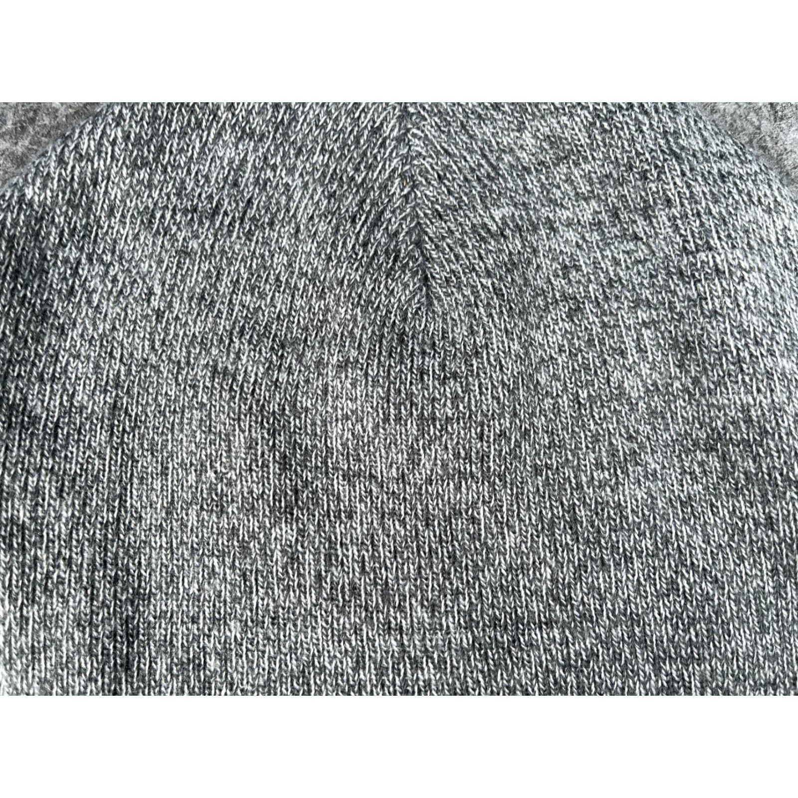 Vintage Crossland Beanie Hat Adult One Size Gray 100% Acrylic Knit Embroidered Beanie Seasonal Outdoor Ski Logo Mens Women Size ONE SIZE - 3 Thumbnail