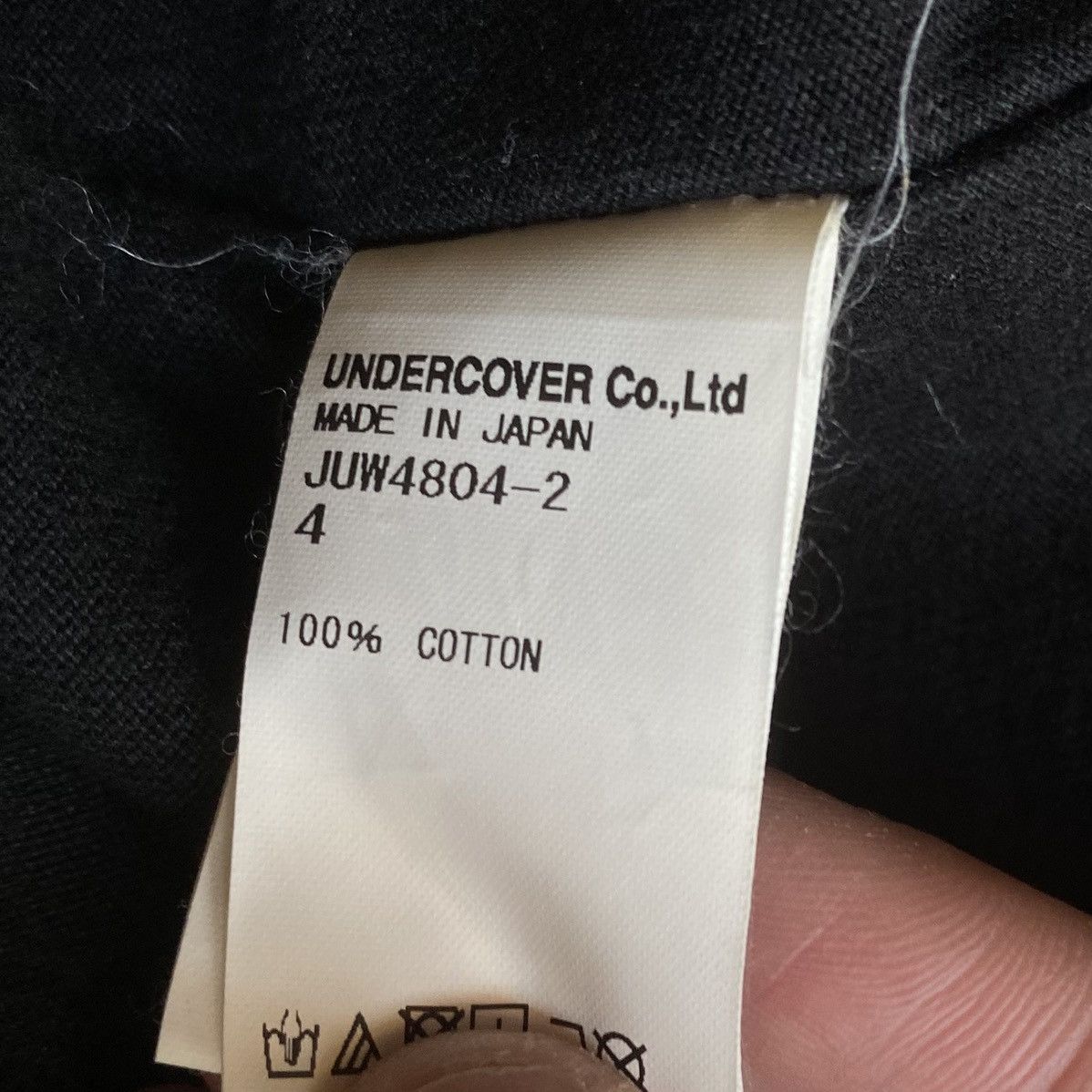 John Undercover × Undercover SS19 Two Sidedness Inside Out Oversize T Shirt Size US L / EU 52-54 / 3 - 5 Thumbnail
