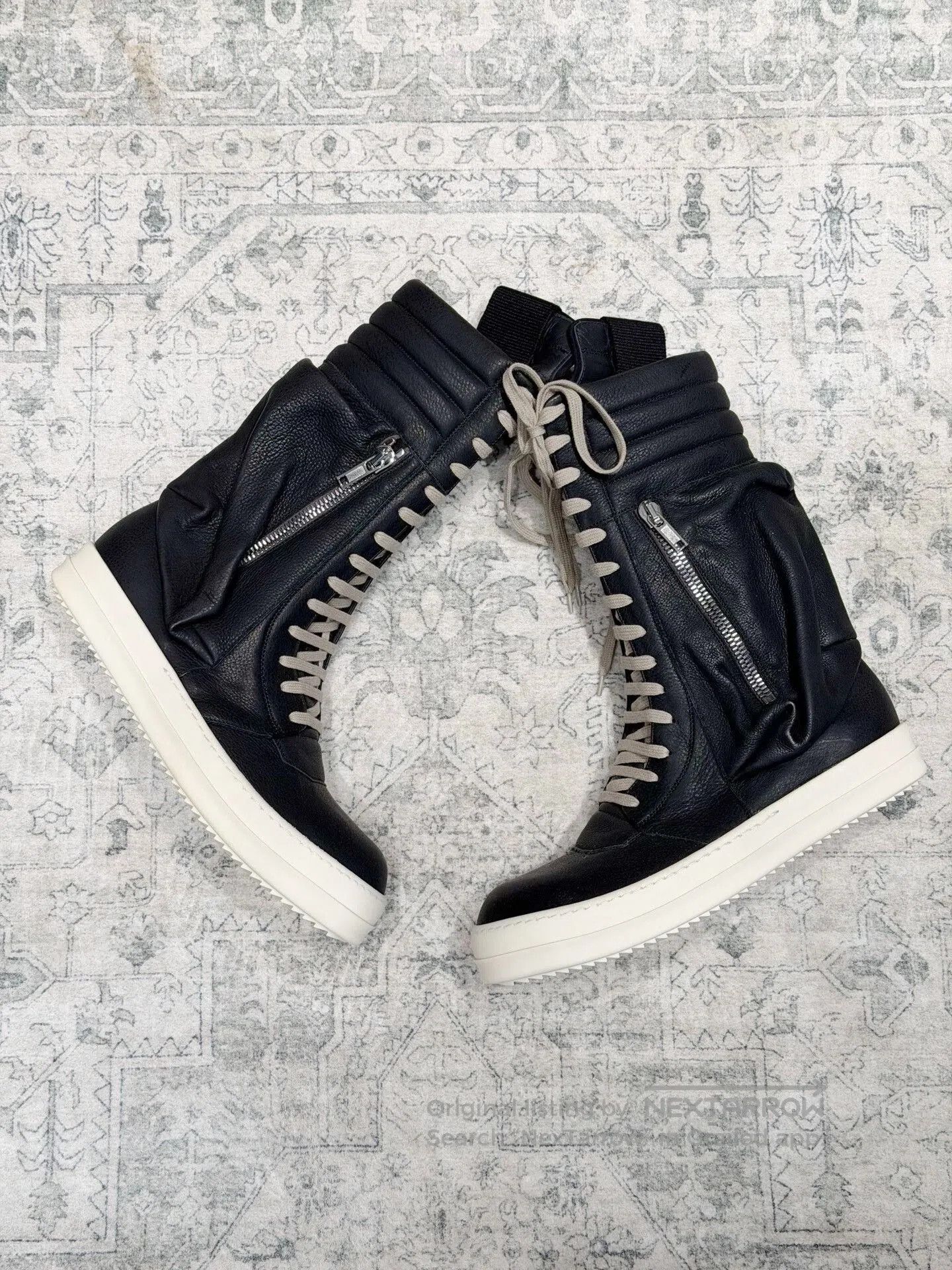 Rick Owens Rick Owens Cargo Tactical High-Top Boots. Size US 10 / EU 43 - 1 Thumbnail