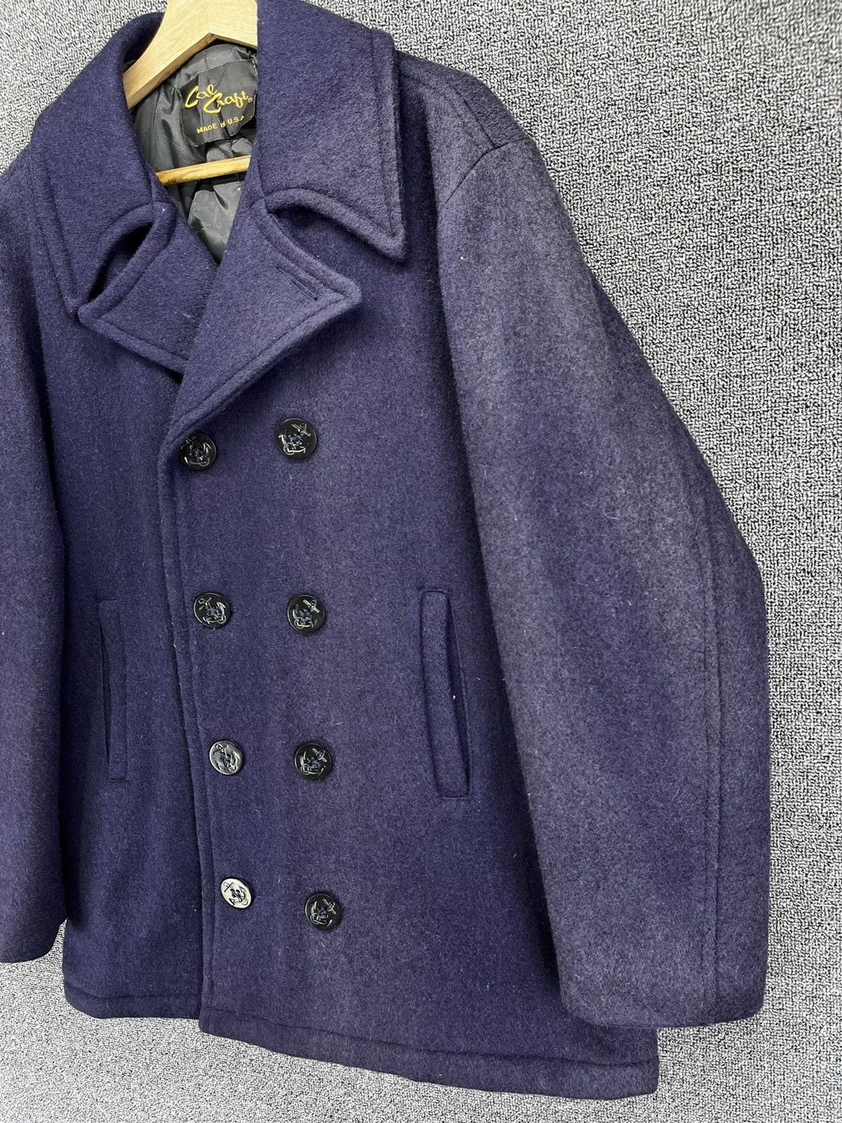 Vintage Vintage Cal Craft Double Breasted Wool Jacket Size US M / EU 48-50 / 2 - 4 Thumbnail