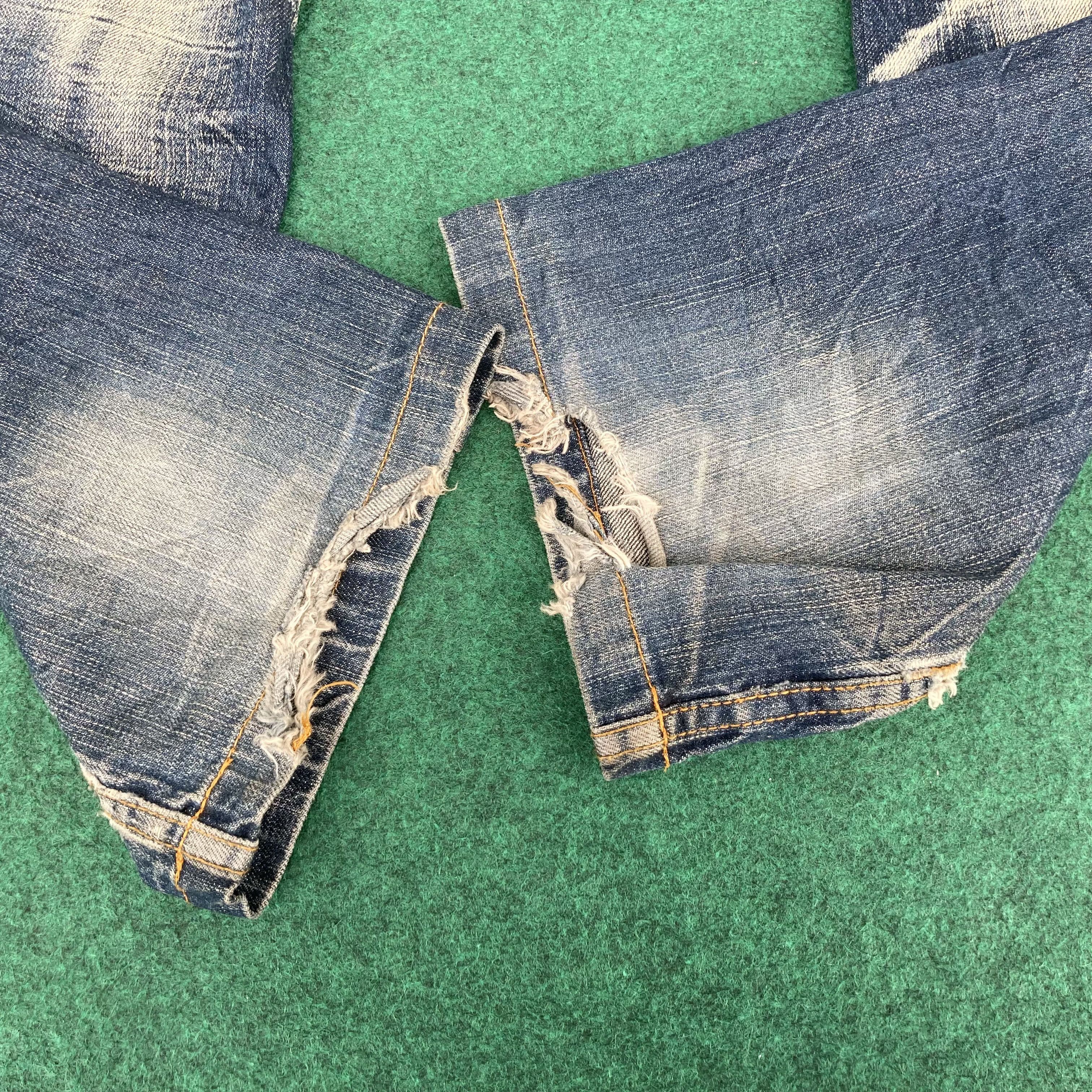 Japanese Brand Vtg Front Pocket Trouser Size 30 Punk Style Streetwear Jeans Size US 30 / EU 46 - 10 Thumbnail
