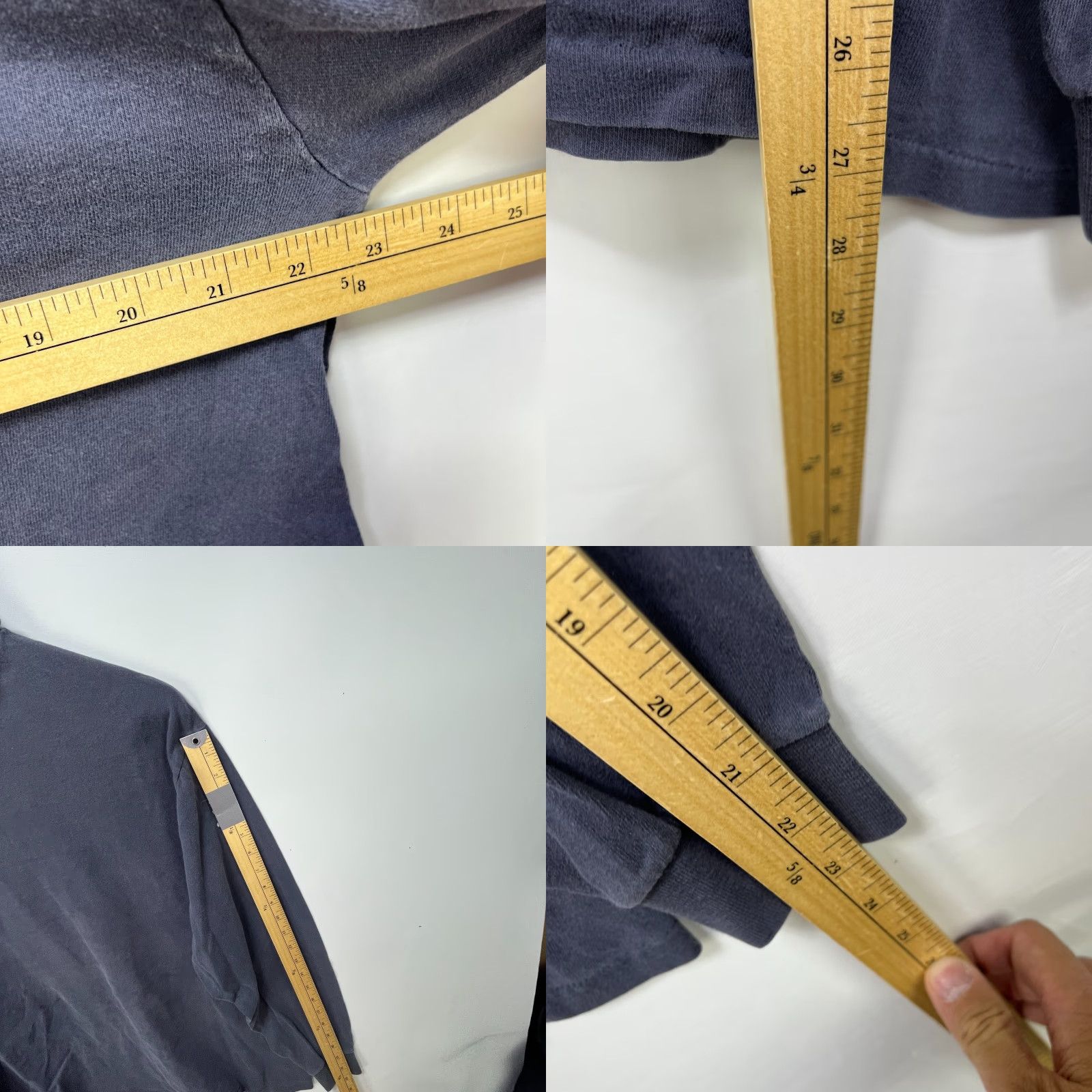 Adidas VINTAGE Adidas Turtleneck Long Sleeve Shirt L Gray 80s Sun Faded Trefoil Logo Men's Regular Knit Cotton Shirt Size US L / EU 52-54 / 3 - 8 Thumbnail
