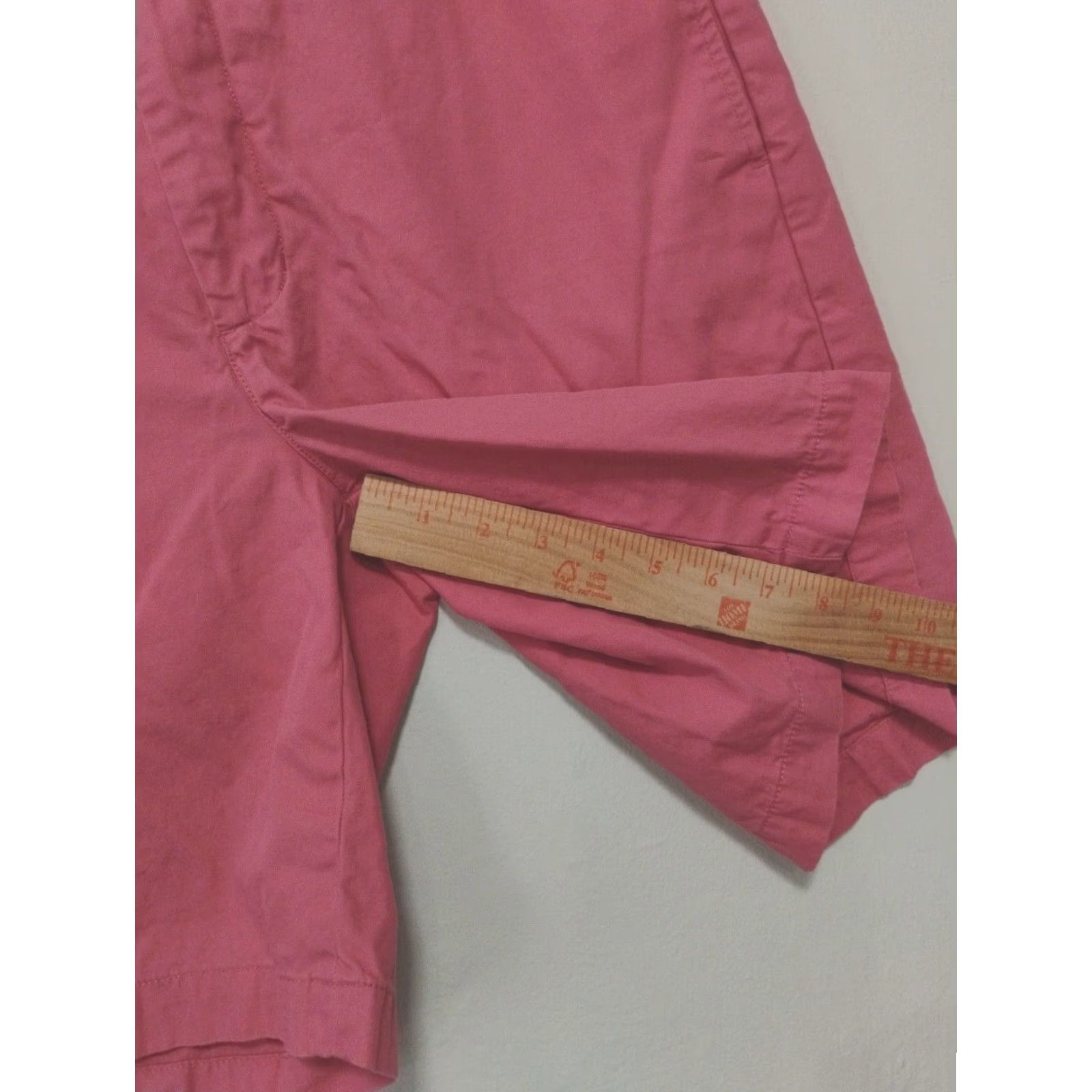 Vineyard Vines Vineyard Vines Bermuda Shorts Mens 32 Beach Preppy Saltwater Logo Cotton Salmon Regular Flat Front Bermuda Beach Golf Shoes? Size US 32 / EU 48 - 4 Thumbnail