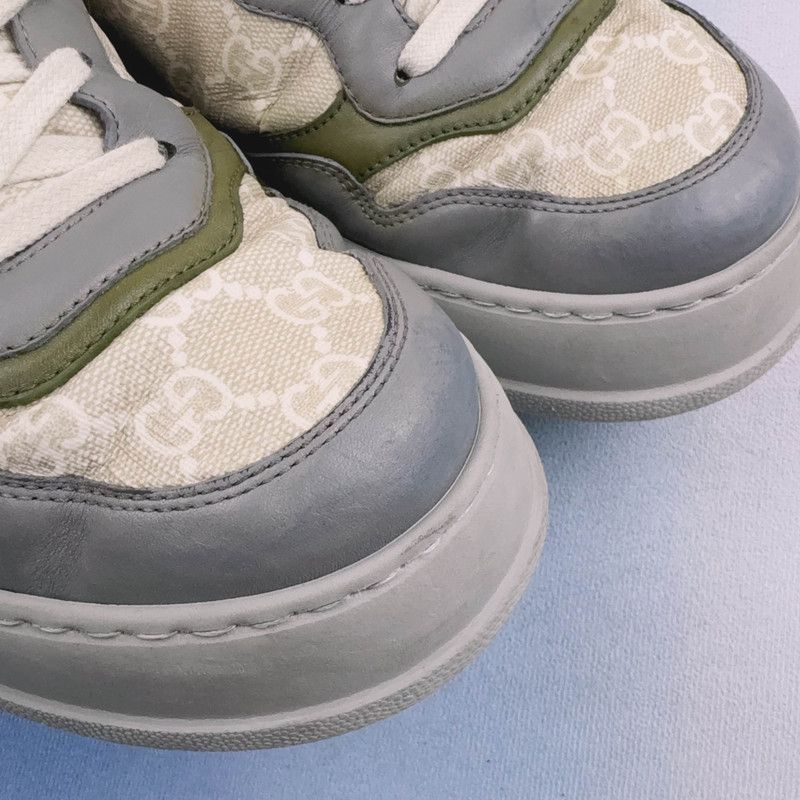 Gucci Gucci Chunky B Sneakers in White, Blue, Green - Size US 11 / EU 44 - 4 Thumbnail