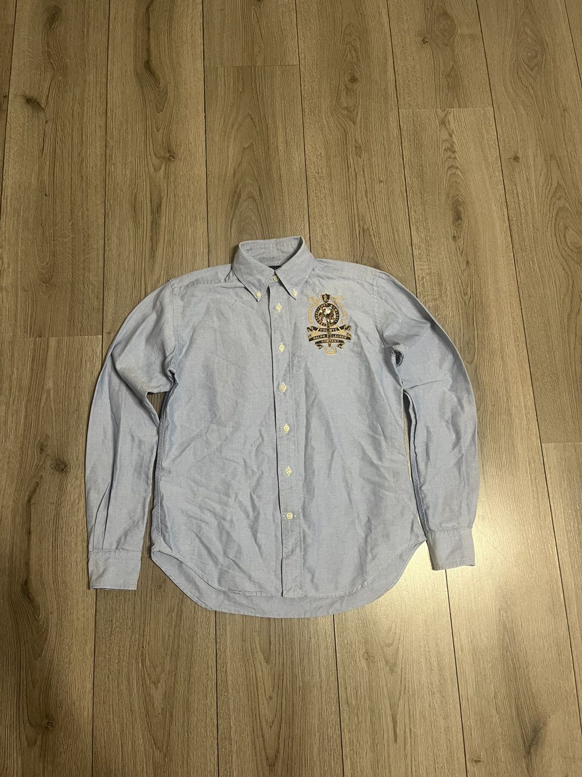 Polo Ralph Lauren × Ralph Lauren × Vintage Ralph Lauren Women’s 90s Shirt Vintage Big Logo Size XS / US 0-2 / IT 36-38 - 1 Thumbnail
