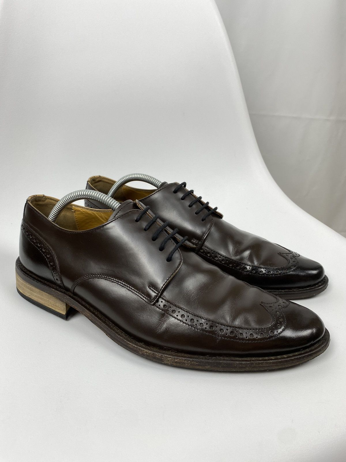 Dolce & Gabbana Dolce & Gabbana Vintage Leather Oxford Brogues size 42,5 Size US 9.5 / EU 42-43 - 1 Thumbnail