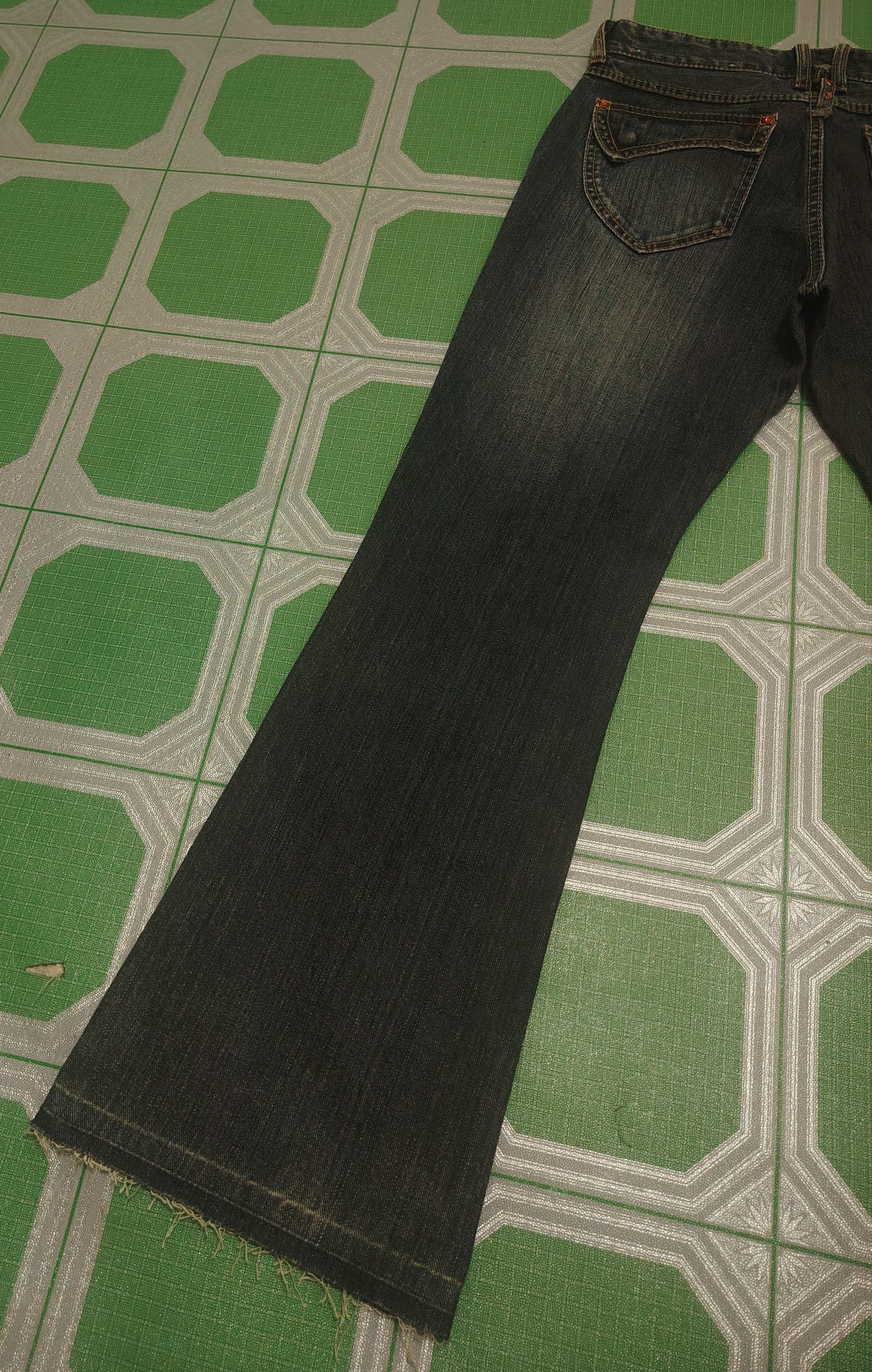 If Six Was Nine Rare!!! Japan Custom Culture Flared Jeans Size US 30 / EU 46 - 17 Thumbnail