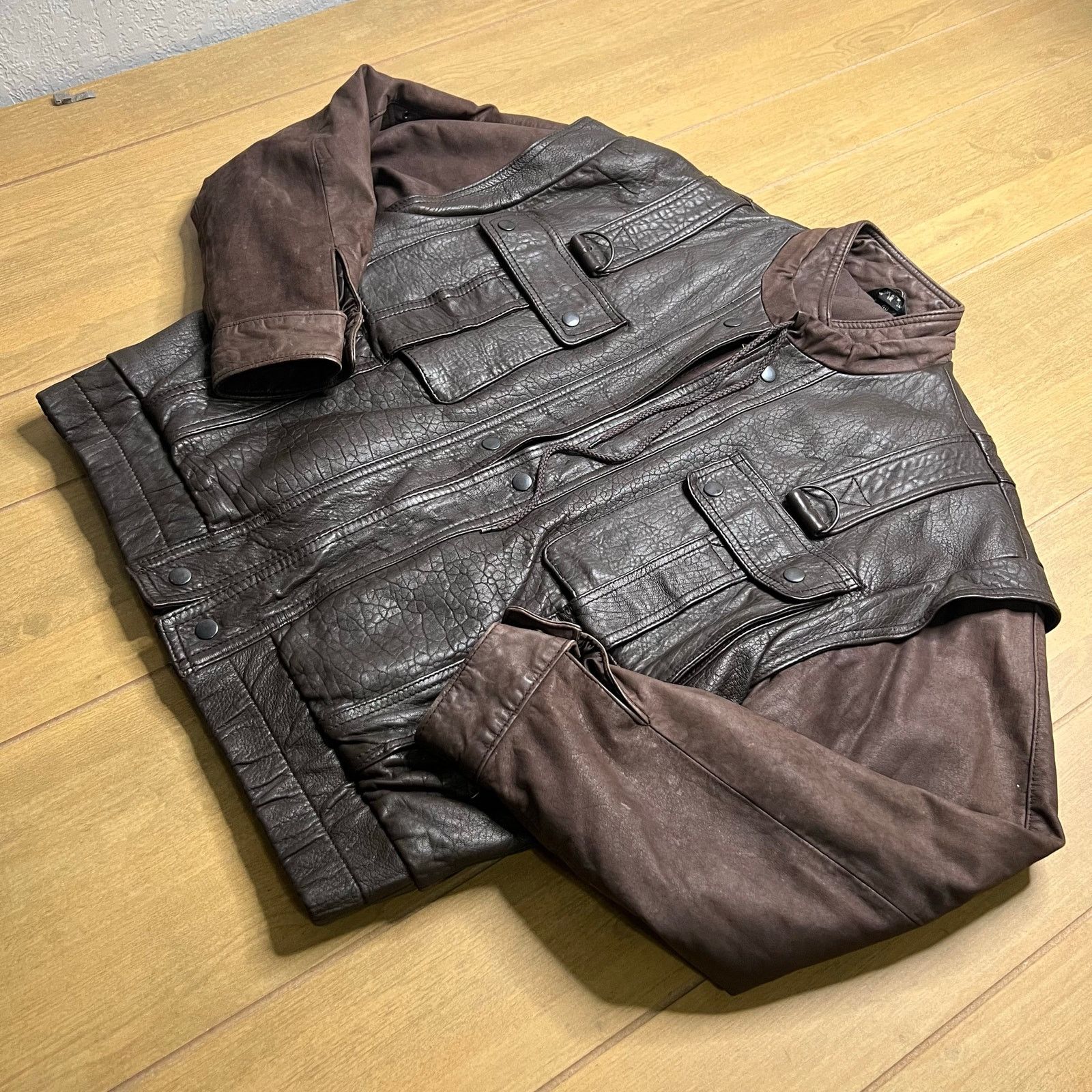 Elliott Vintage Elliot Kastle Leather Jacket Brown Aviator Bomber 40 Size US M / EU 48-50 / 2 - 14 Thumbnail