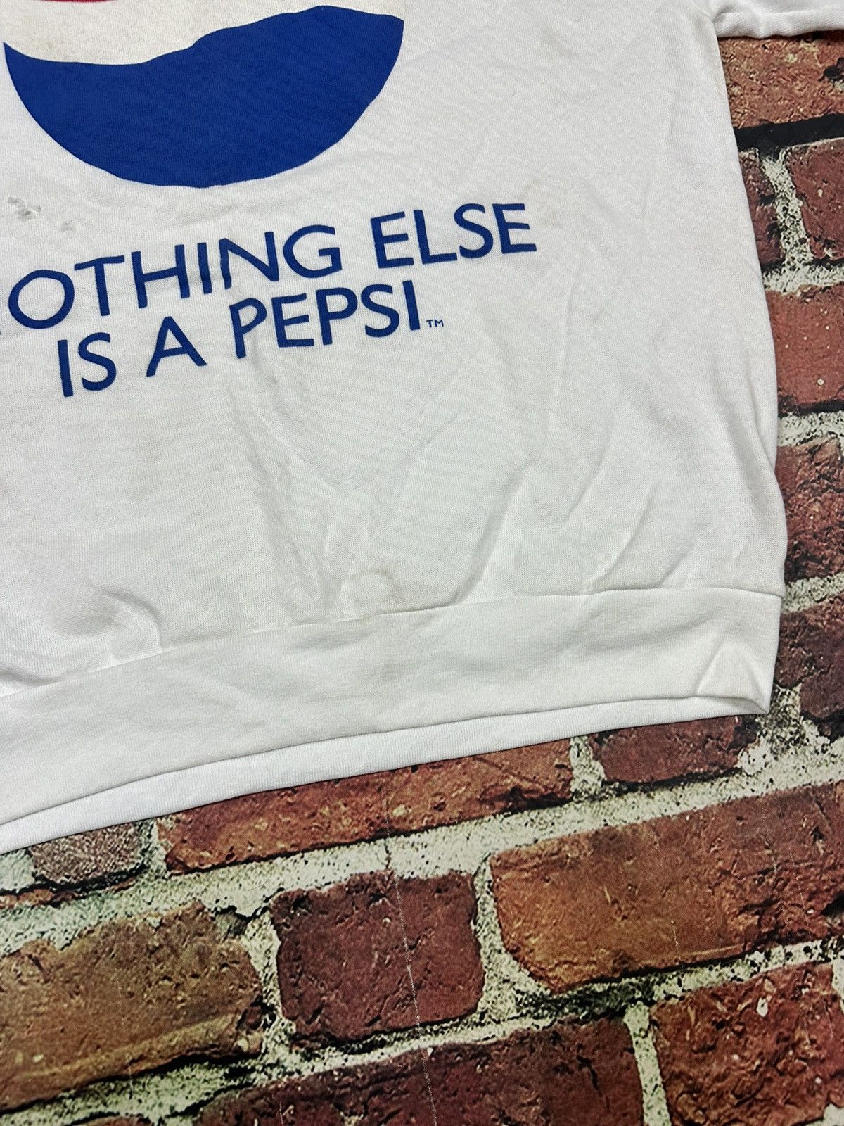 Pepsi × Vintage Vintage FREEZE Sweatshirt Nothing Else Is A PEPSI Logo 90s Size US XL / EU 56 / 4 - 8 Thumbnail