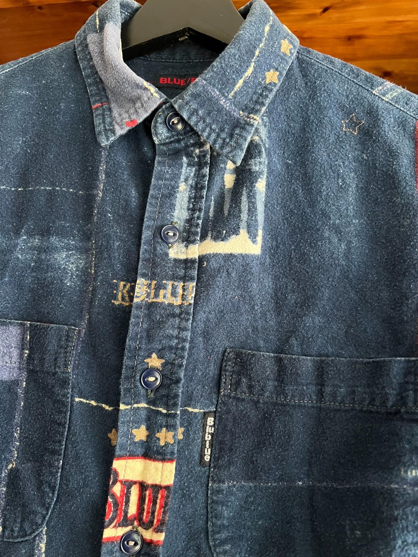 Blue Blue Japan Blue Blue Japan Indigo Dyed Limited Shirt Size 2 Worn 3x Size US M / EU 48-50 / 2 - 7 Thumbnail