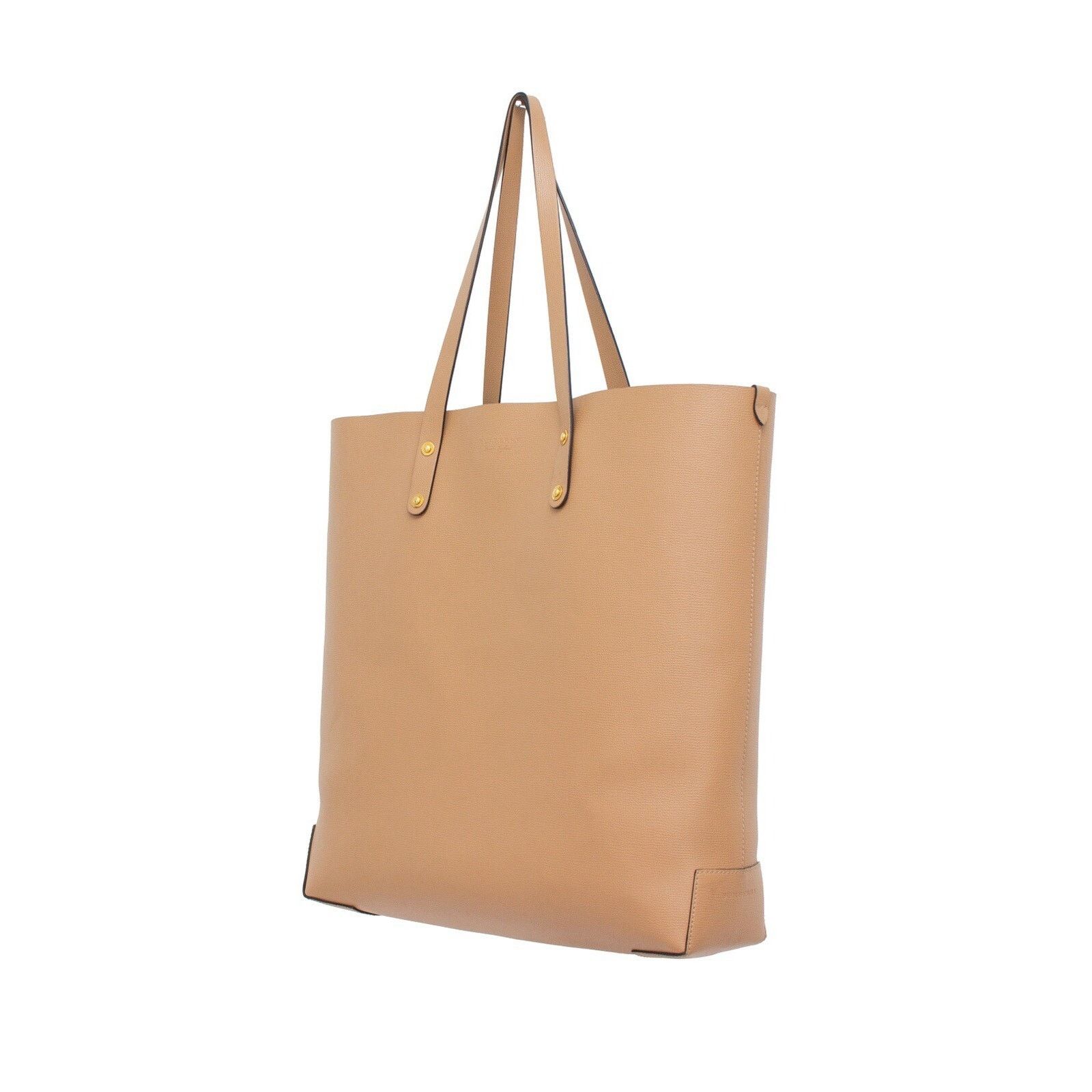 Burberry 1.8k$ Burberry Camel XL Leather Haymarket Check Tote Bag Size ONE SIZE - 3 Thumbnail