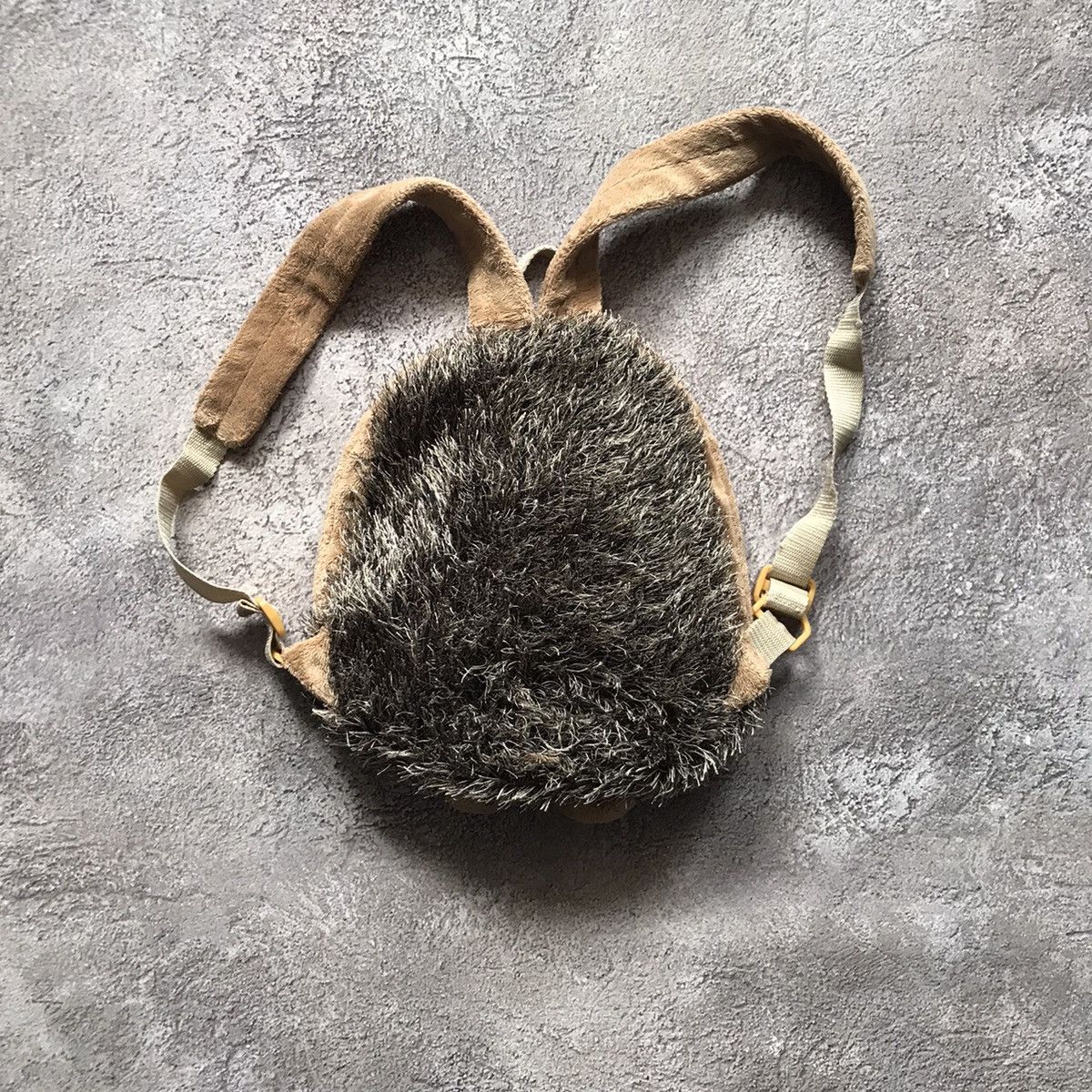 Vintage Vintage Y2K Hedgehog Plush Backpack Toy Streetwear Slim OS Size ONE SIZE - 4 Thumbnail