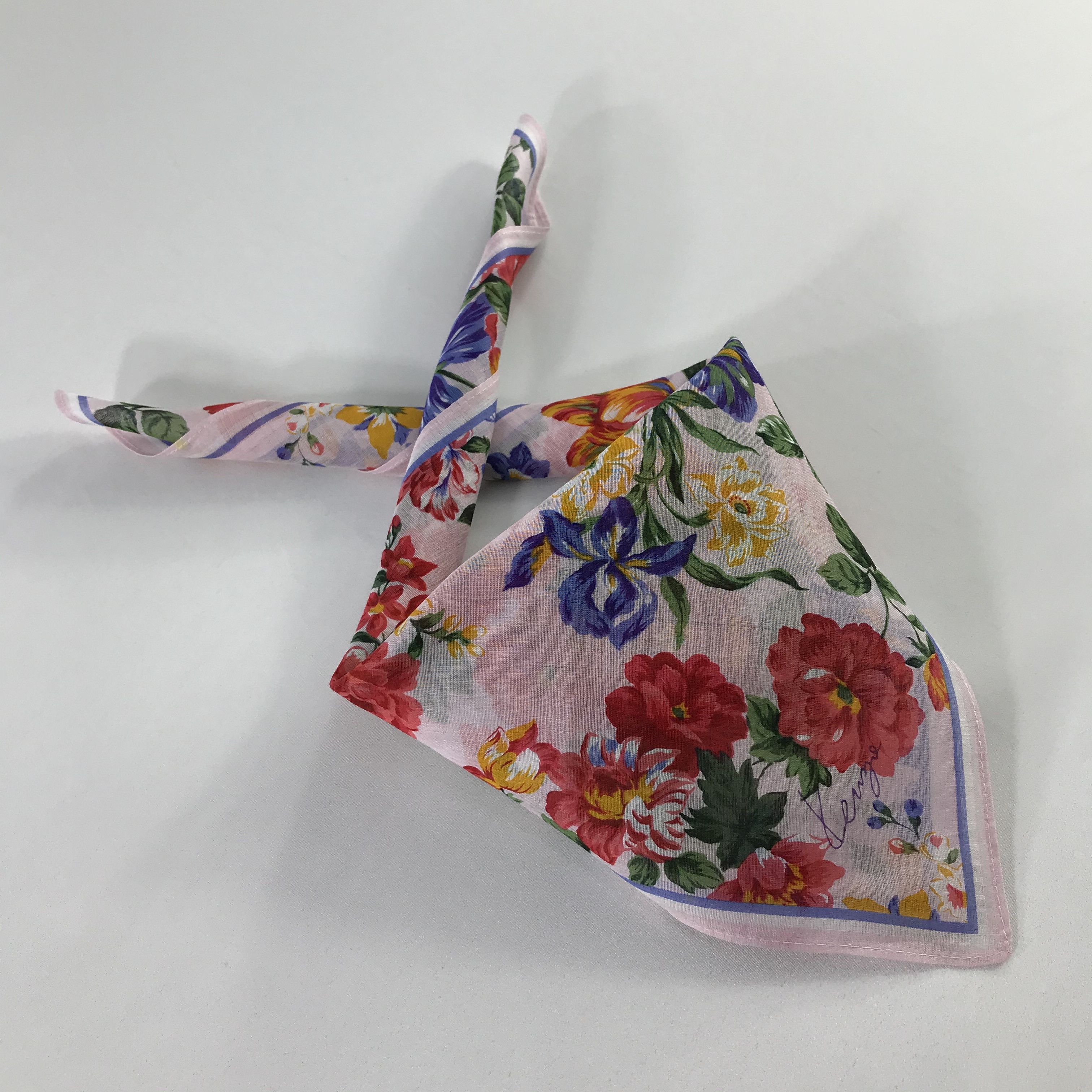 Kenzo × Vintage Kenzo Bandana / Handkerchief / Neckerchief - S850 Size ONE SIZE - 4 Thumbnail