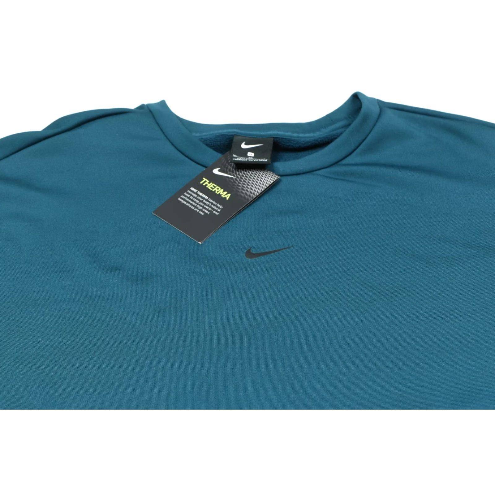 Nike Nike Therma Center Check Training Sweater Womens XL Blue Long Sleeve Gym Size XL / US 12-14 / IT 48-50 - 3 Thumbnail